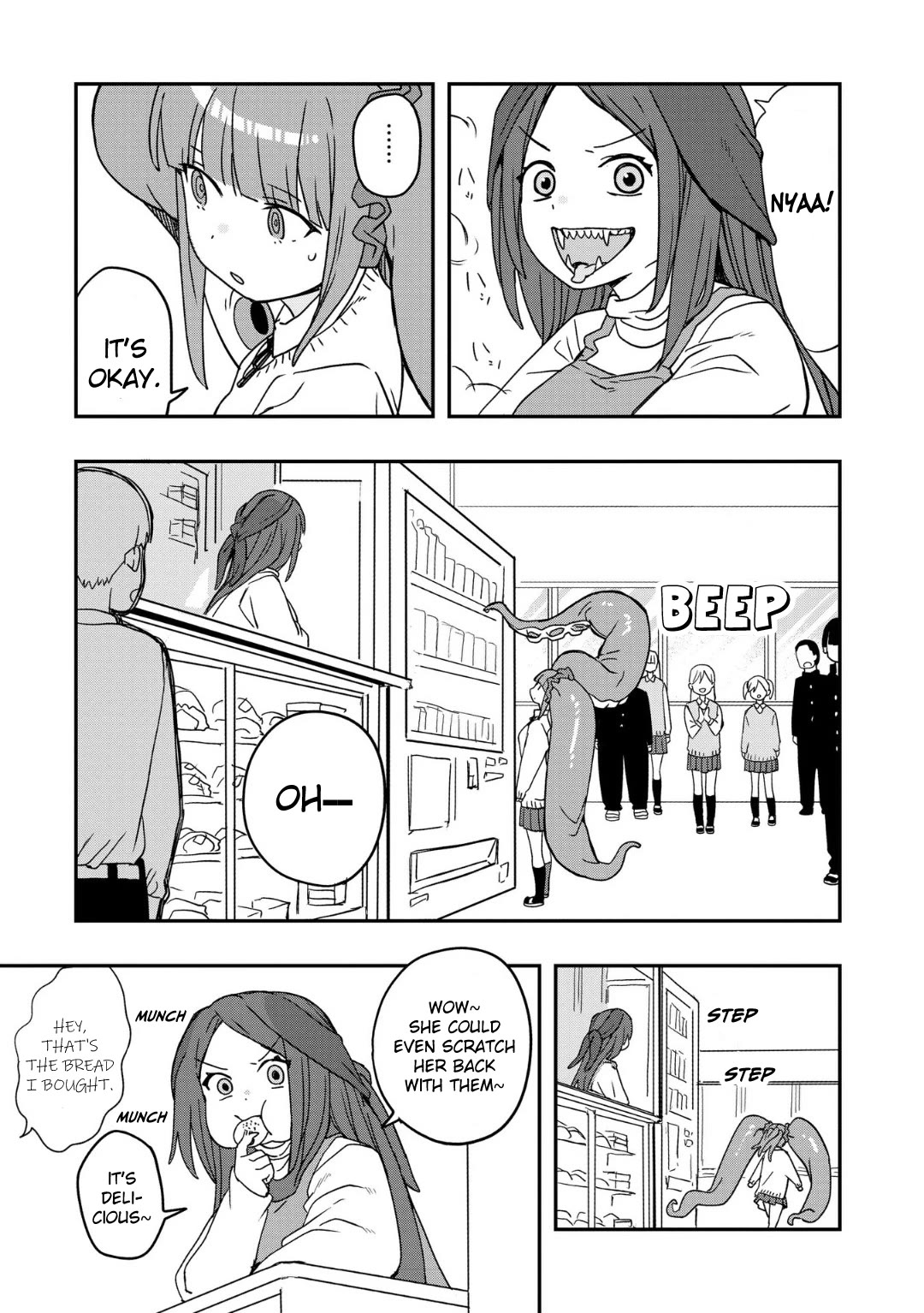 Mizudako-chan kara wa Nigerarenai! Chapter 4 - Page 3