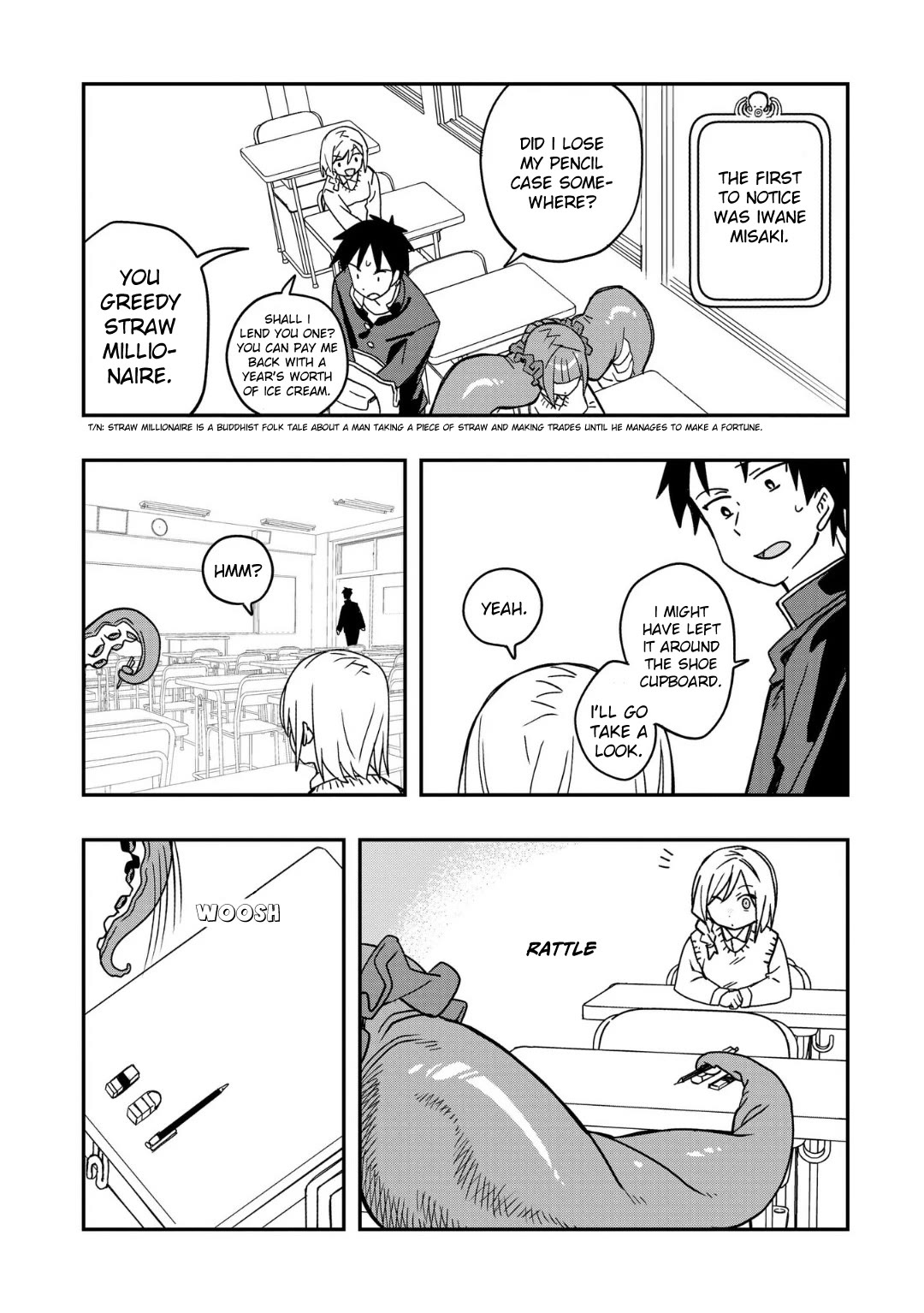 Mizudako-chan kara wa Nigerarenai! Chapter 4 - Page 6
