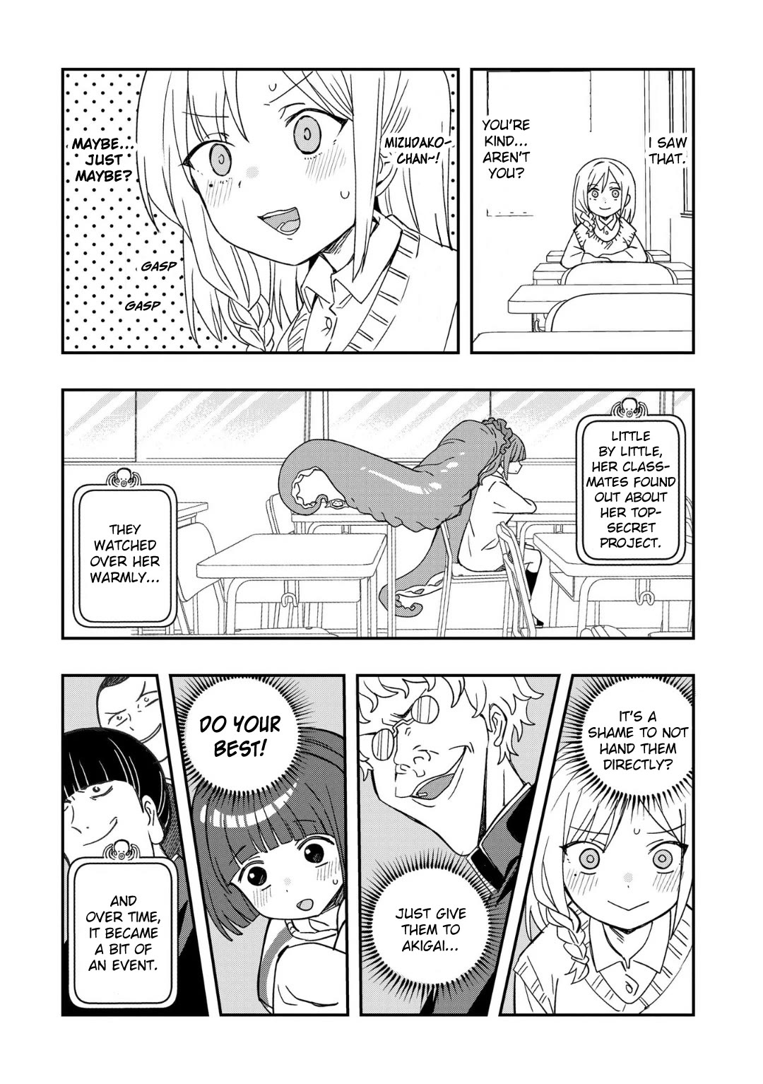 Mizudako-chan kara wa Nigerarenai! Chapter 4 - Page 7