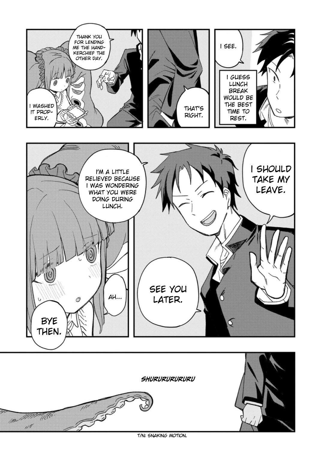 Mizudako-chan kara wa Nigerarenai! Chapter 5 - Page 15