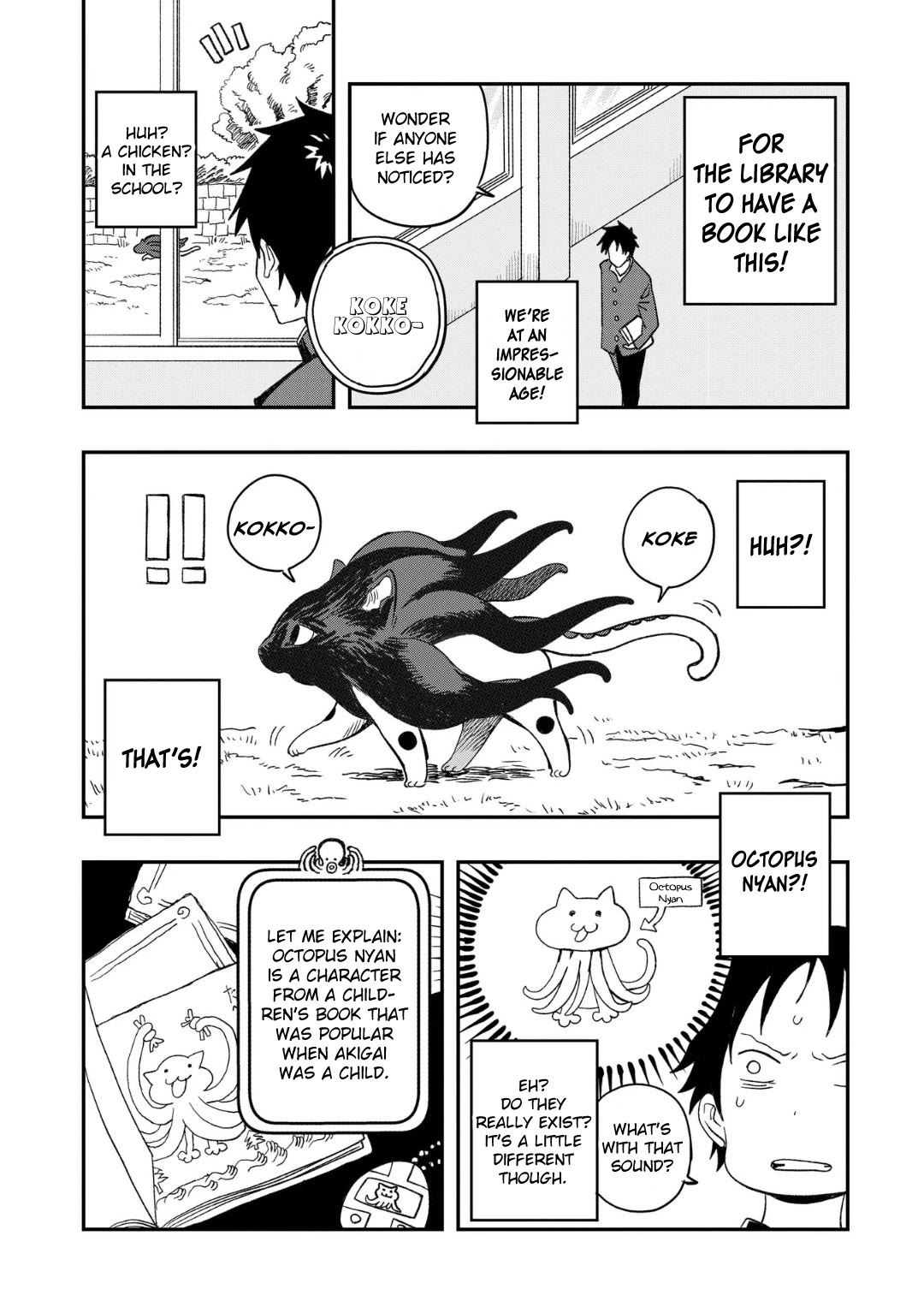 Mizudako-chan kara wa Nigerarenai! Chapter 5 - Page 8
