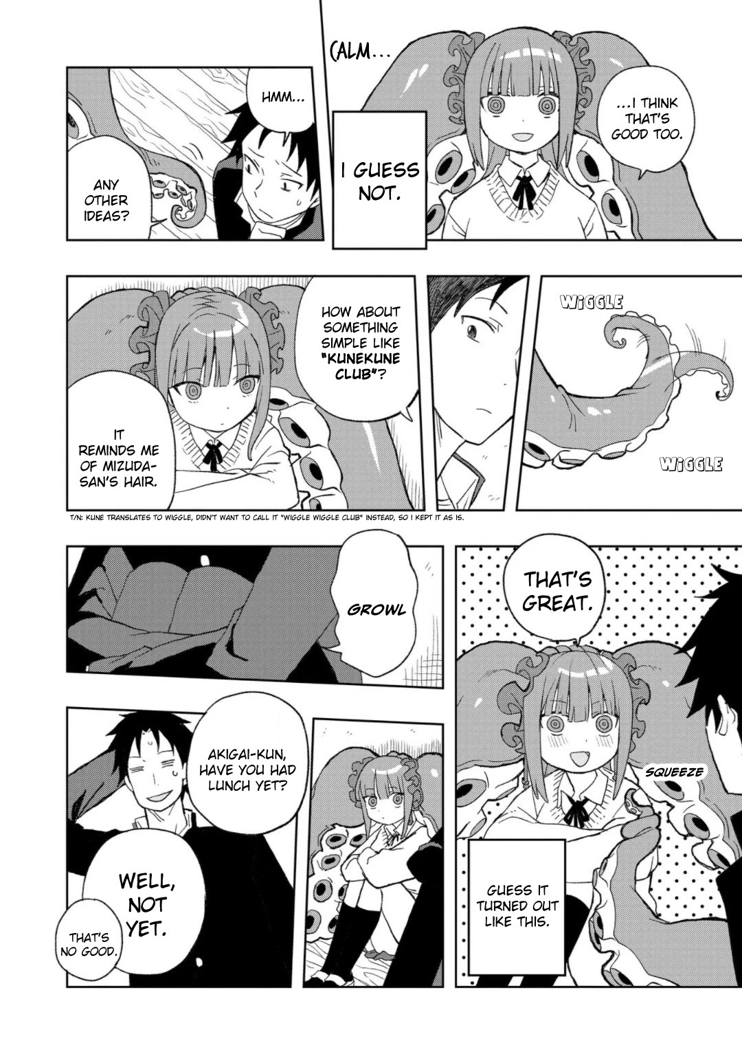 Mizudako-chan kara wa Nigerarenai! Chapter 6 - Page 12