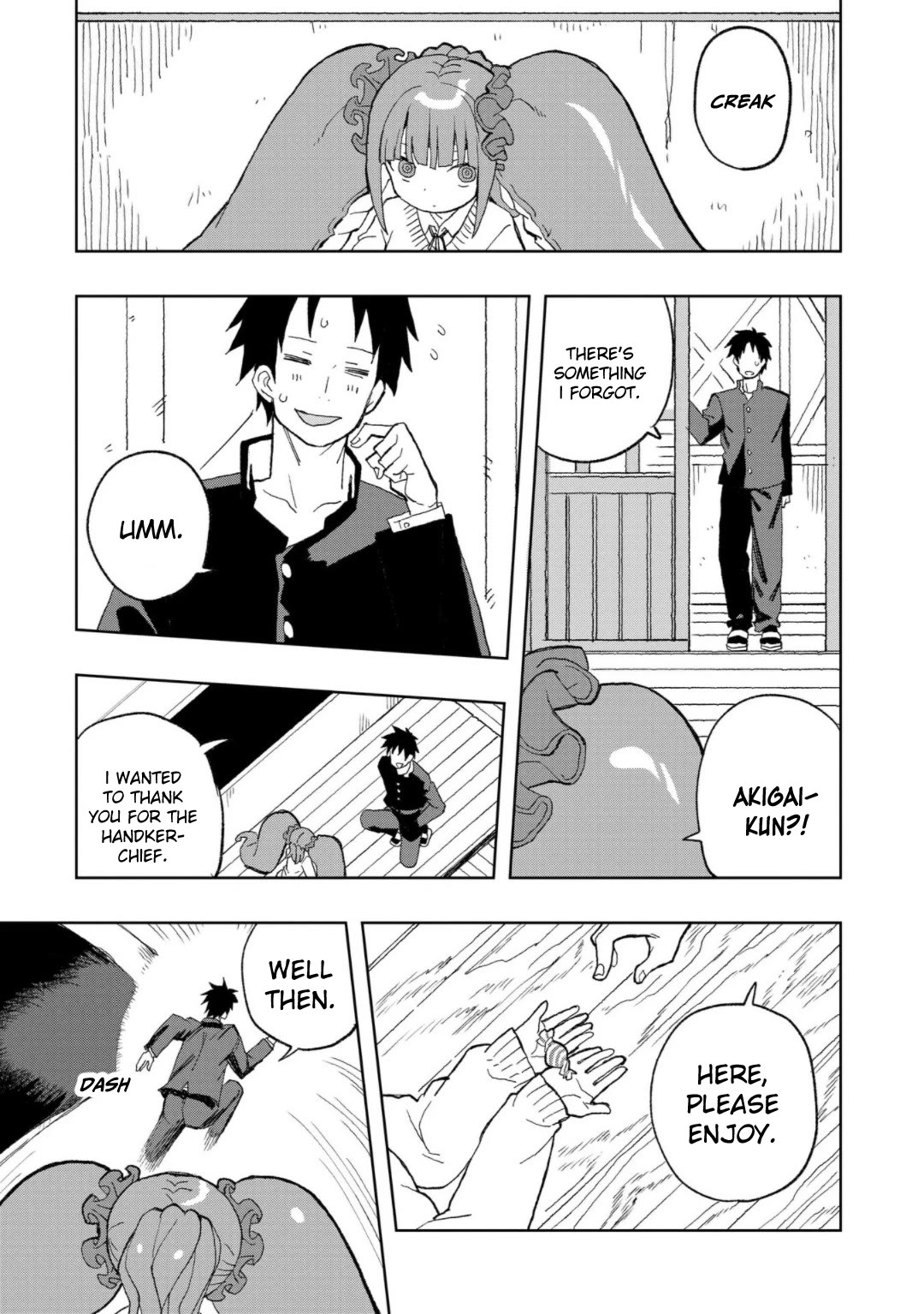 Mizudako-chan kara wa Nigerarenai! Chapter 6 - Page 15