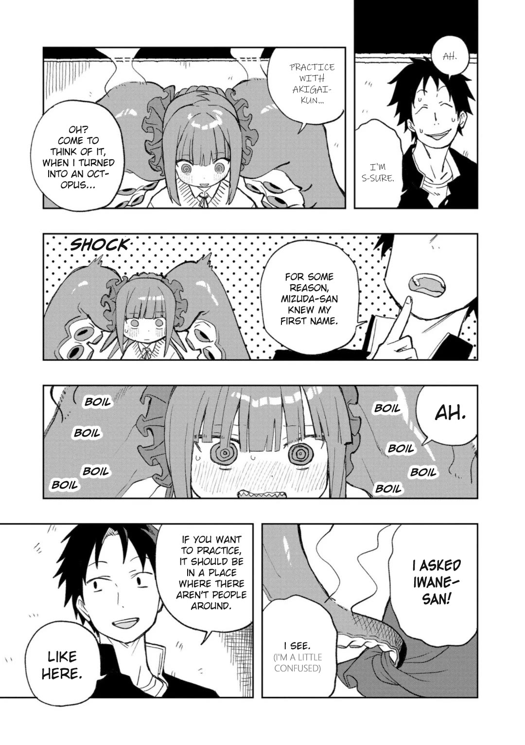 Mizudako-chan kara wa Nigerarenai! Chapter 6 - Page 7