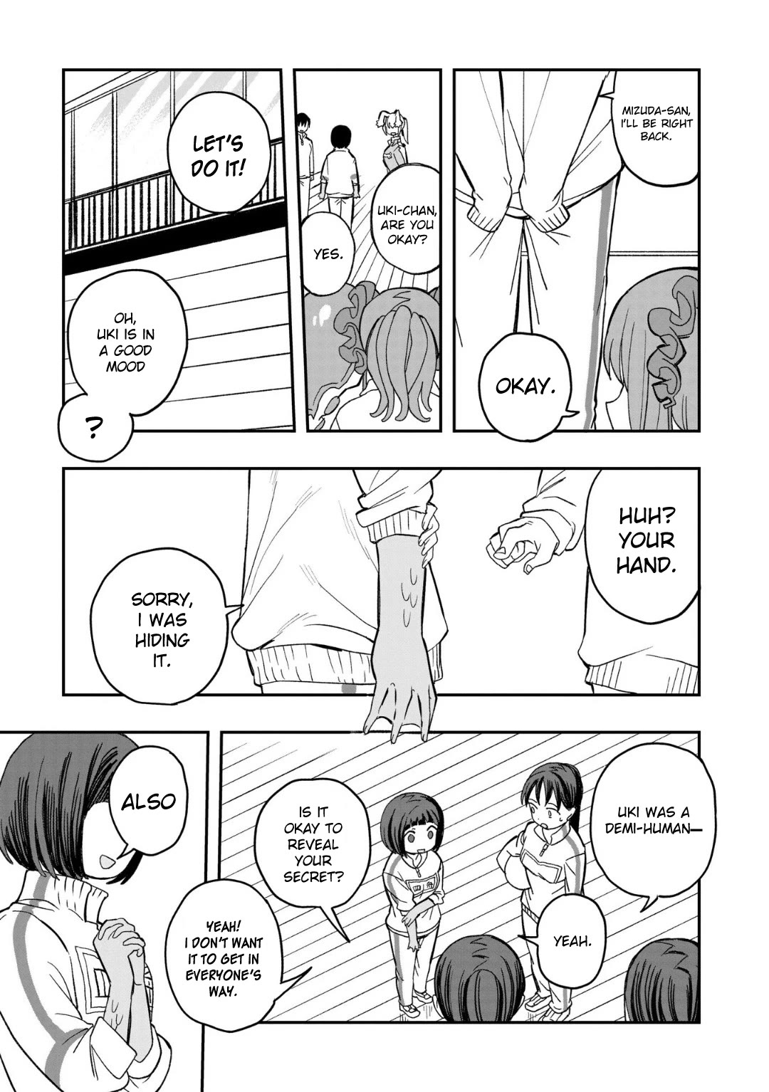 Mizudako-chan kara wa Nigerarenai! Chapter 8 - Page 15