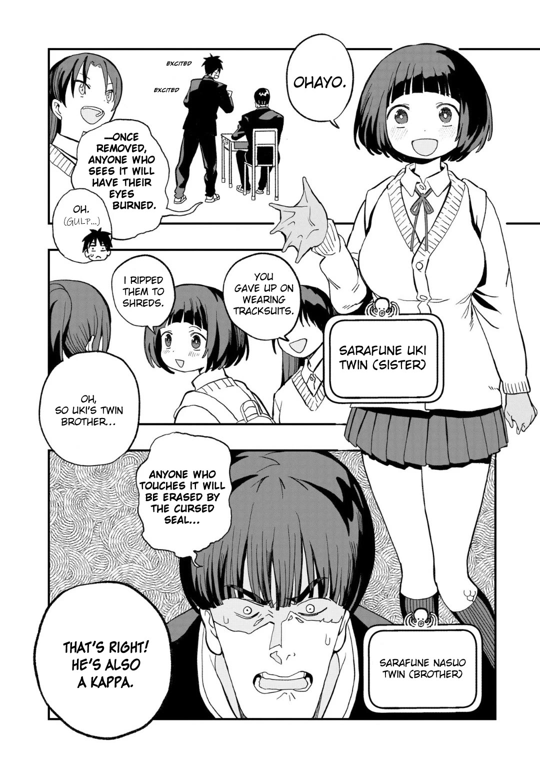Mizudako-chan kara wa Nigerarenai! Chapter 9 - Page 2
