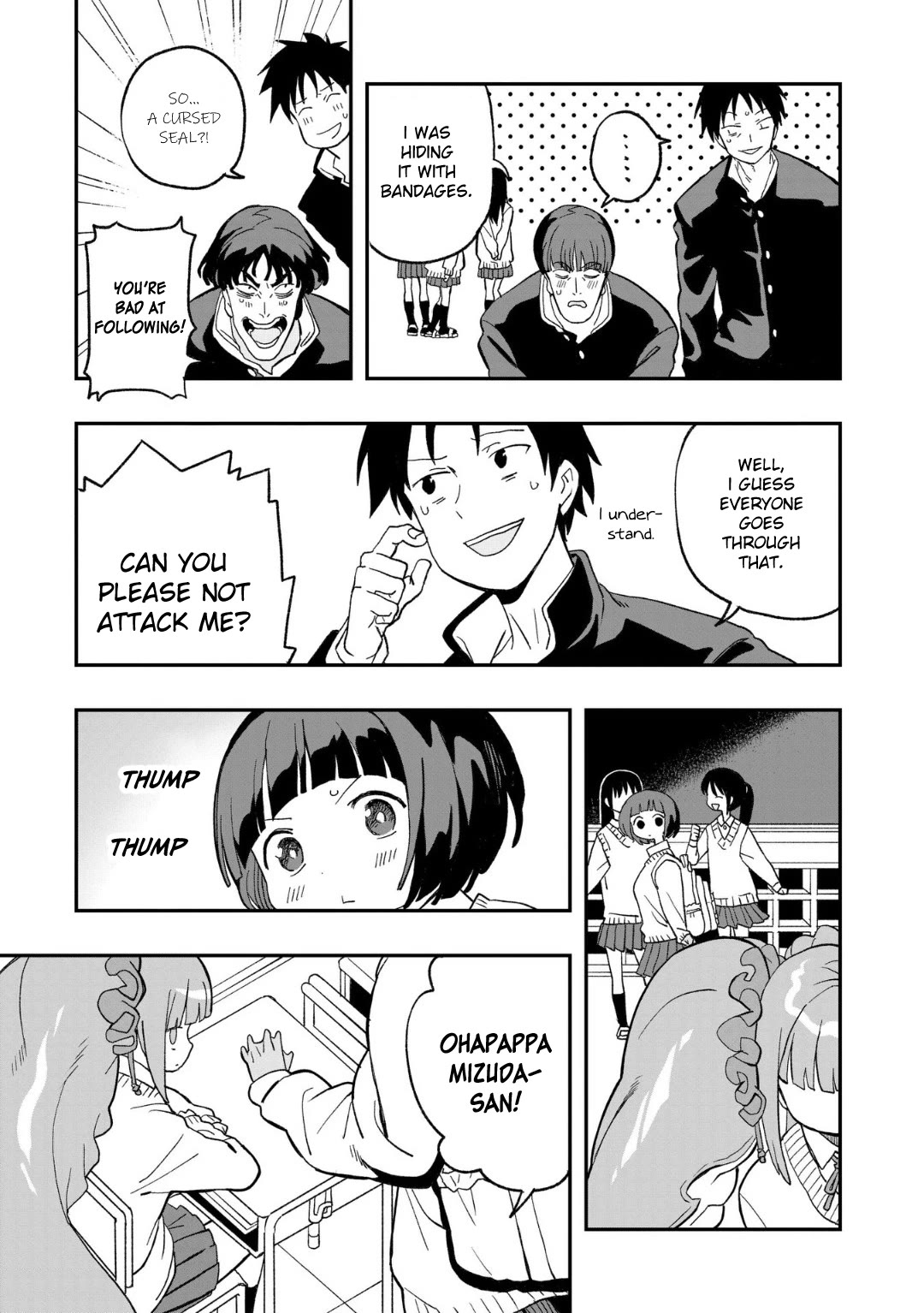 Mizudako-chan kara wa Nigerarenai! Chapter 9 - Page 3