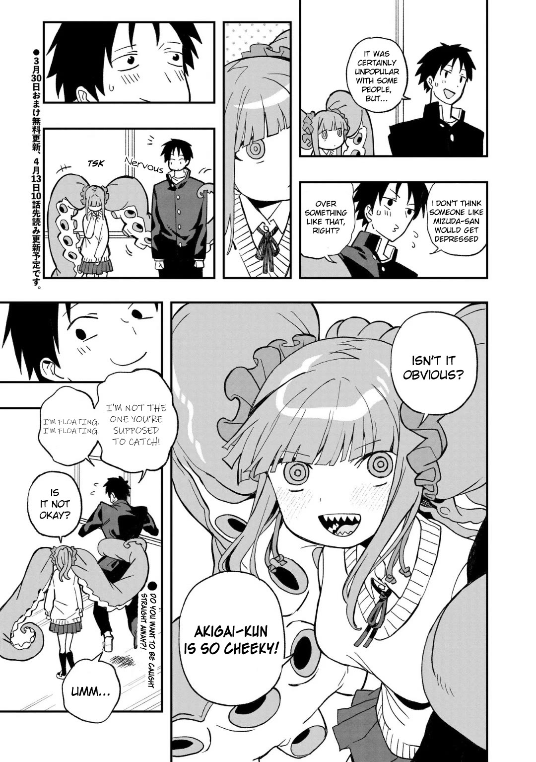 Mizudako-chan kara wa Nigerarenai! Chapter 9 - Page 25