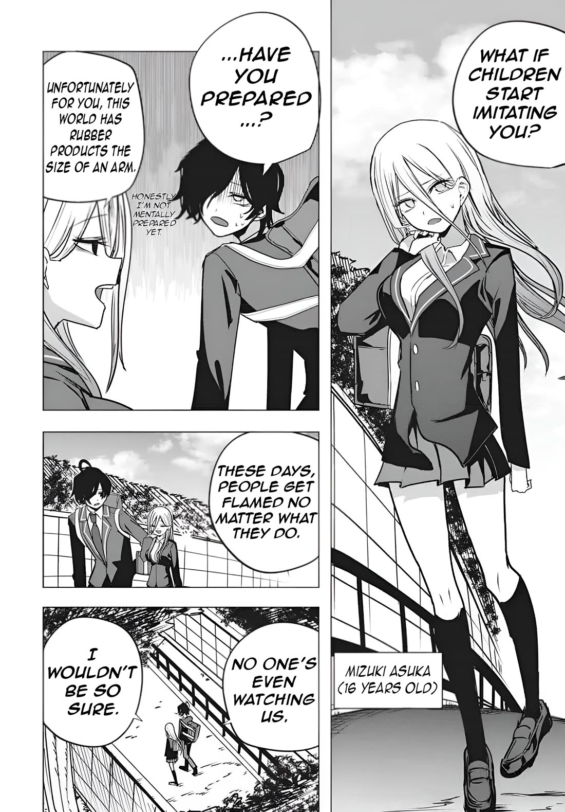 Mizuki-senpai no Koi Uranai Chapter 54 - Page 3