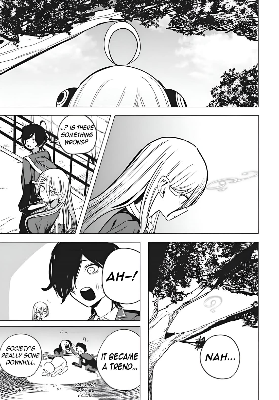 Mizuki-senpai no Koi Uranai Chapter 54 - Page 4