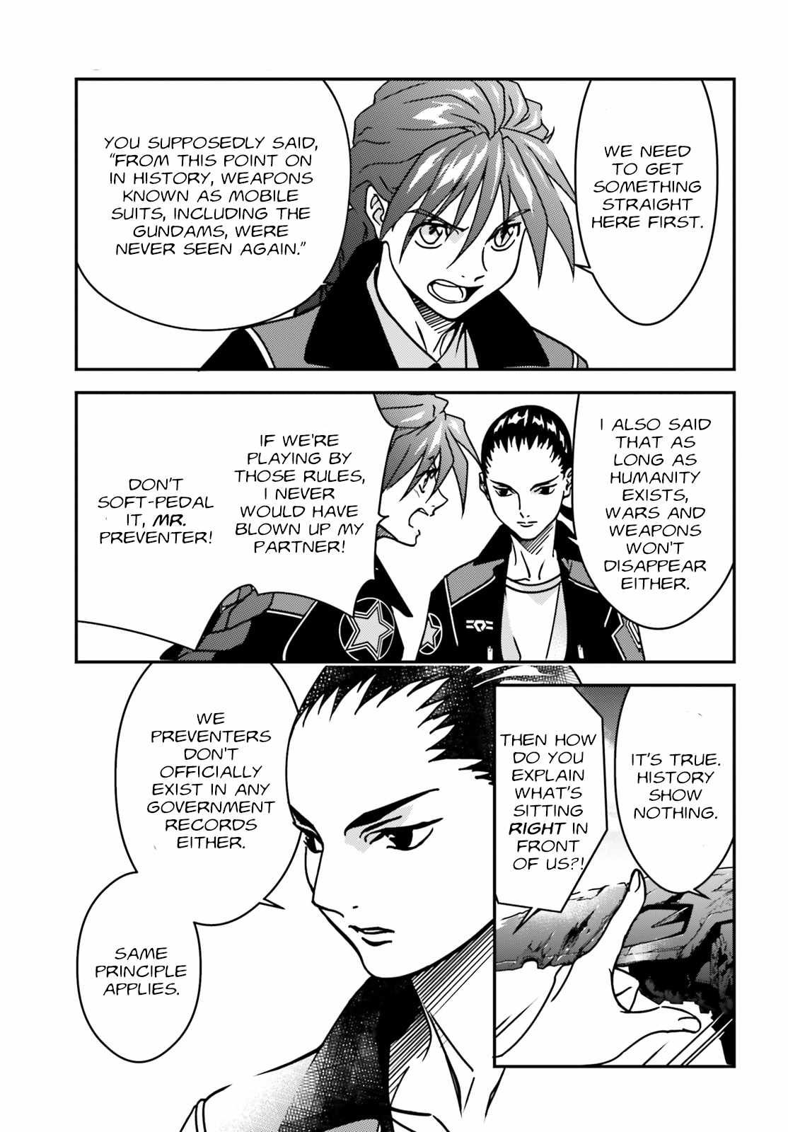 Mobile Suit Gundam Wing 0.5 Point Half Preventer-7 Chapter 2 - Page 19