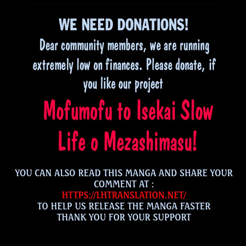 Mofumofu to Isekai Slow Life o Mezashimasu! Chapter 18 - Page 44