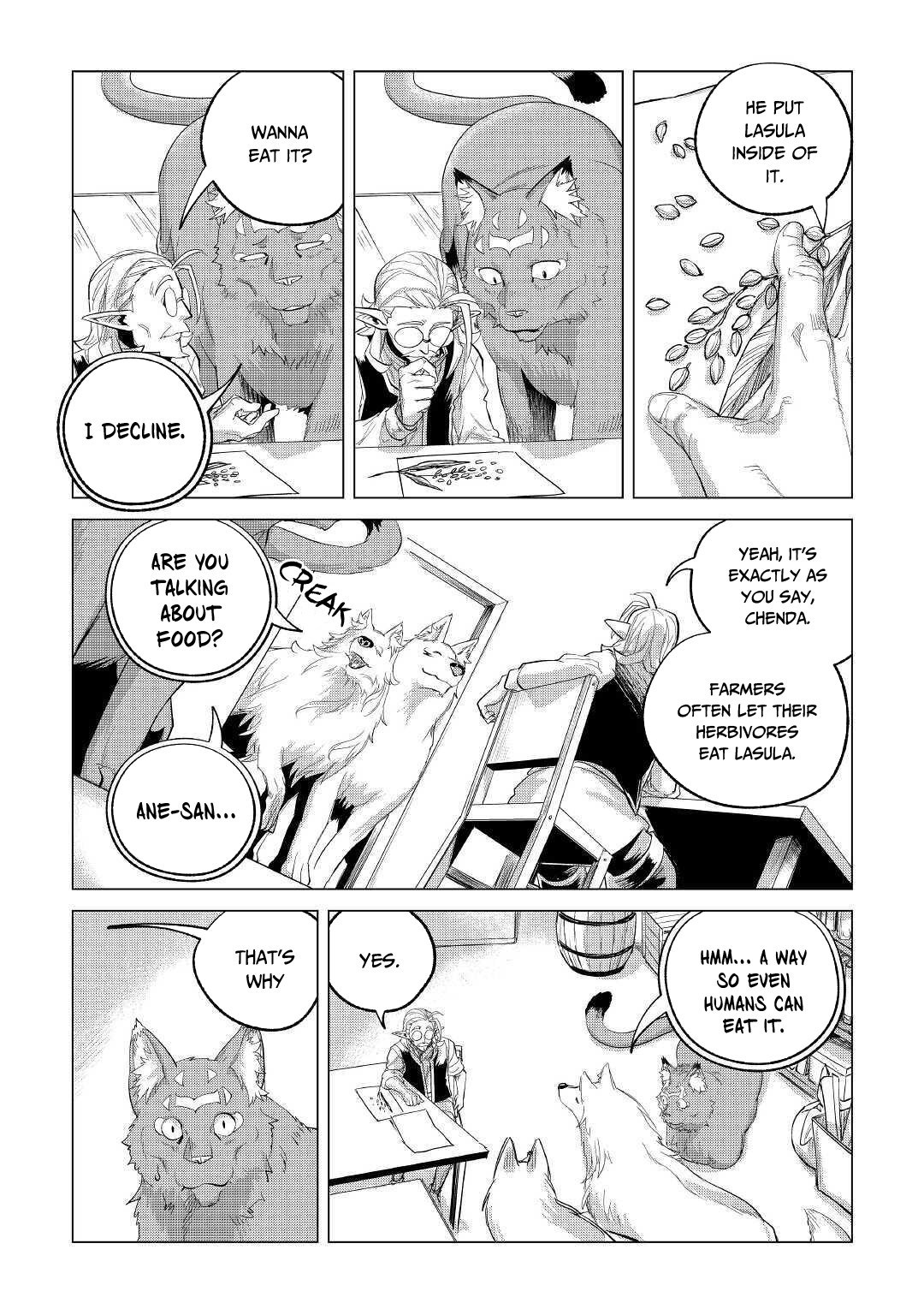 Mofumofu to Isekai Slow Life o Mezashimasu! Chapter 21 - Page 40