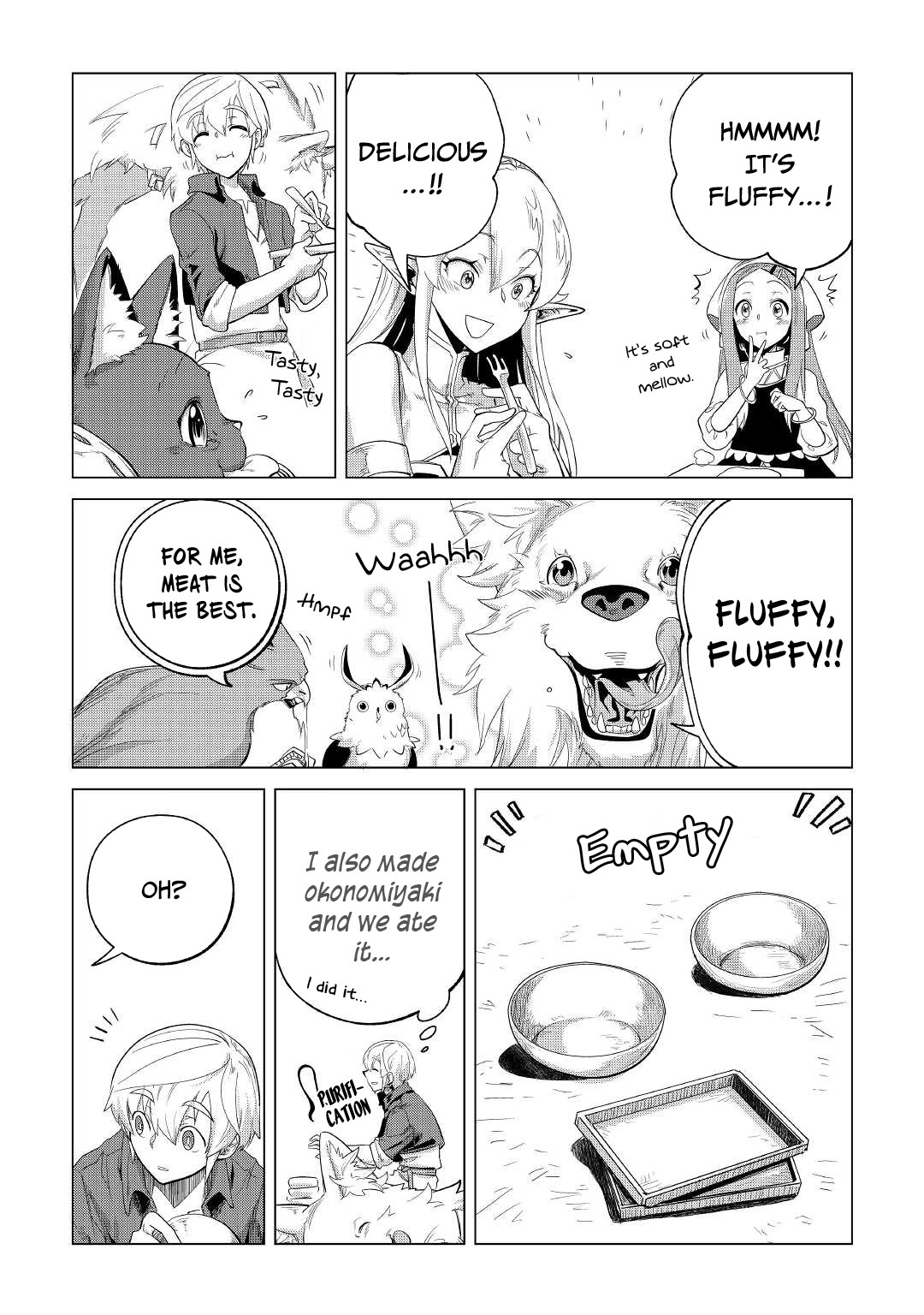 Mofumofu to Isekai Slow Life o Mezashimasu! Chapter 27 - Page 36