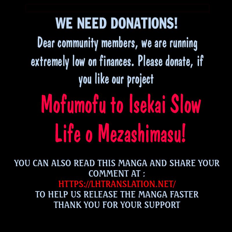Mofumofu to Isekai Slow Life o Mezashimasu! Chapter 27 - Page 42