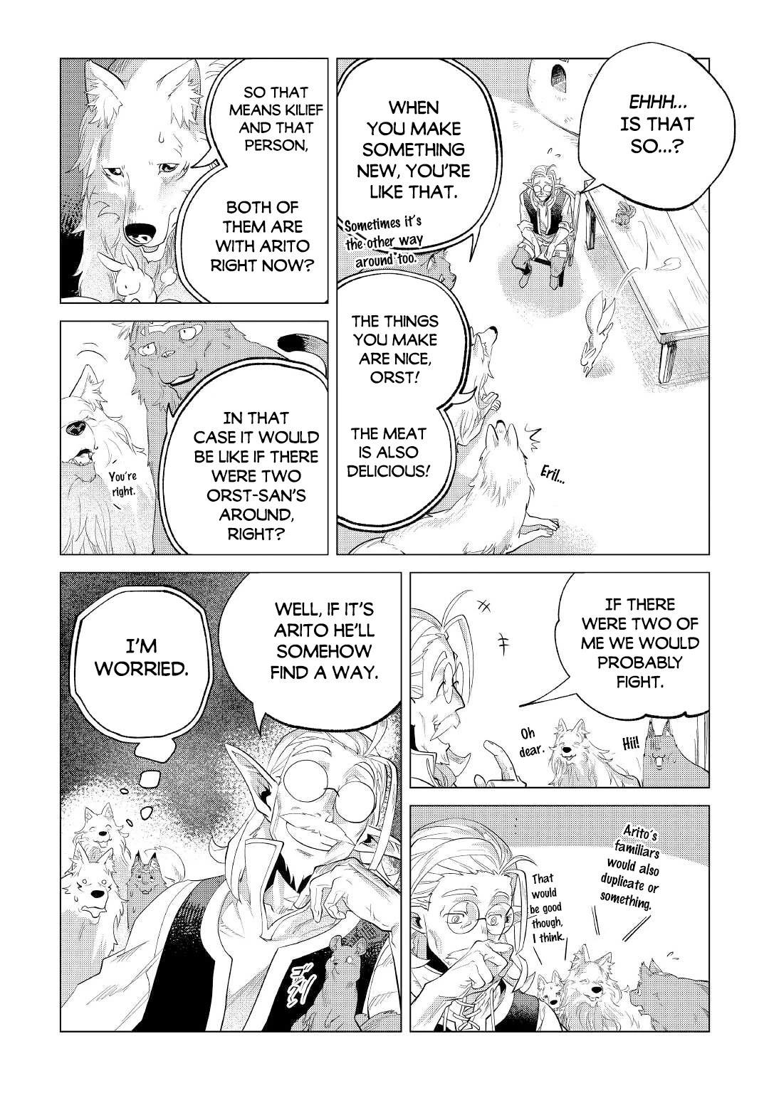 Mofumofu to Isekai Slow Life o Mezashimasu! Chapter 28 - Page 45