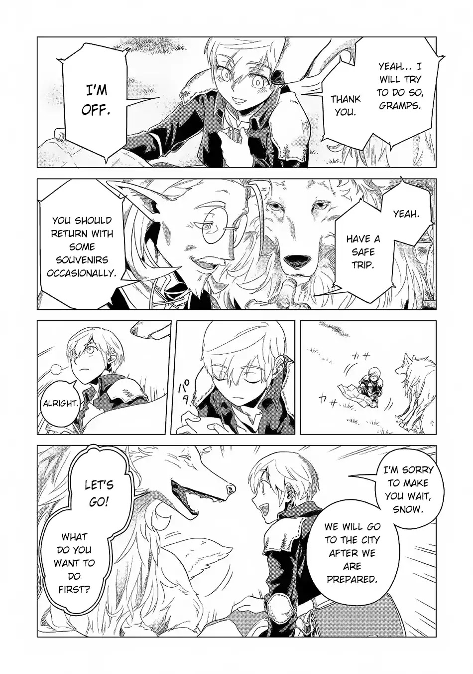 Mofumofu to Isekai Slow Life o Mezashimasu! Chapter 3 - Page 44