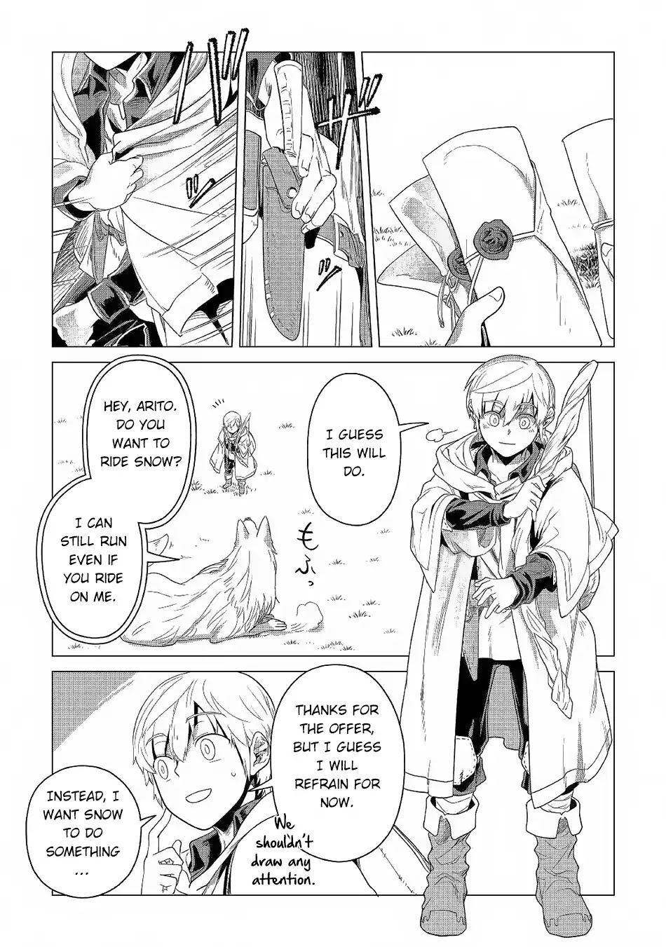 Mofumofu to Isekai Slow Life o Mezashimasu! Chapter 3 - Page 46