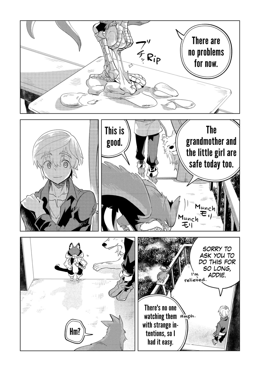 Mofumofu to Isekai Slow Life o Mezashimasu! Chapter 32 - Page 46