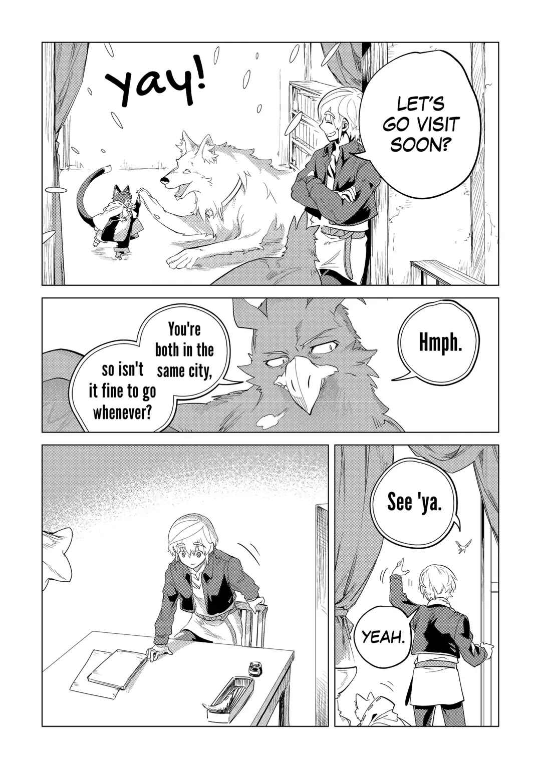Mofumofu to Isekai Slow Life o Mezashimasu! Chapter 32 - Page 48