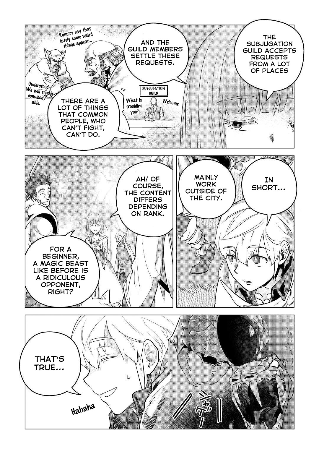 Mofumofu to Isekai Slow Life o Mezashimasu! Chapter 9 - Page 34