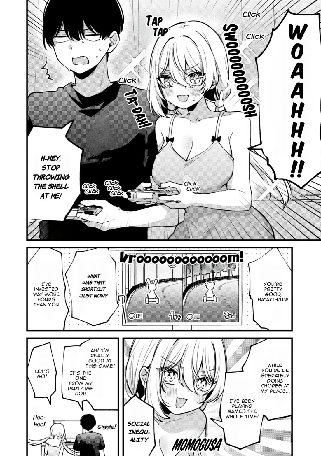 Momogusa-san ga Monogusa Sugiru!! Chapter 14 - Page 3