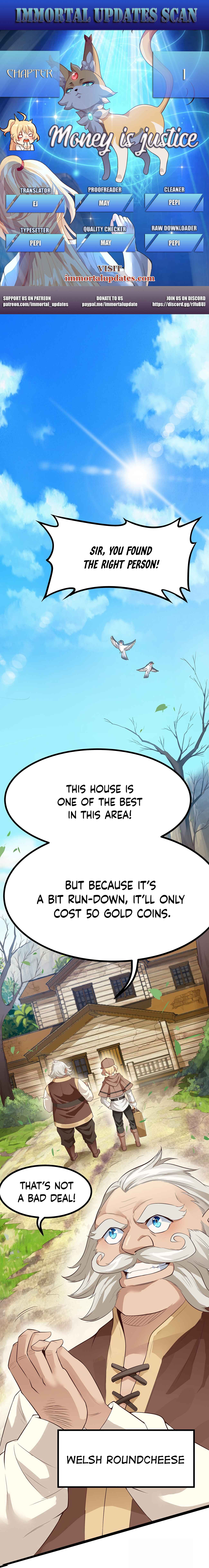 Money Is Justice Chapter 1 - Page 1