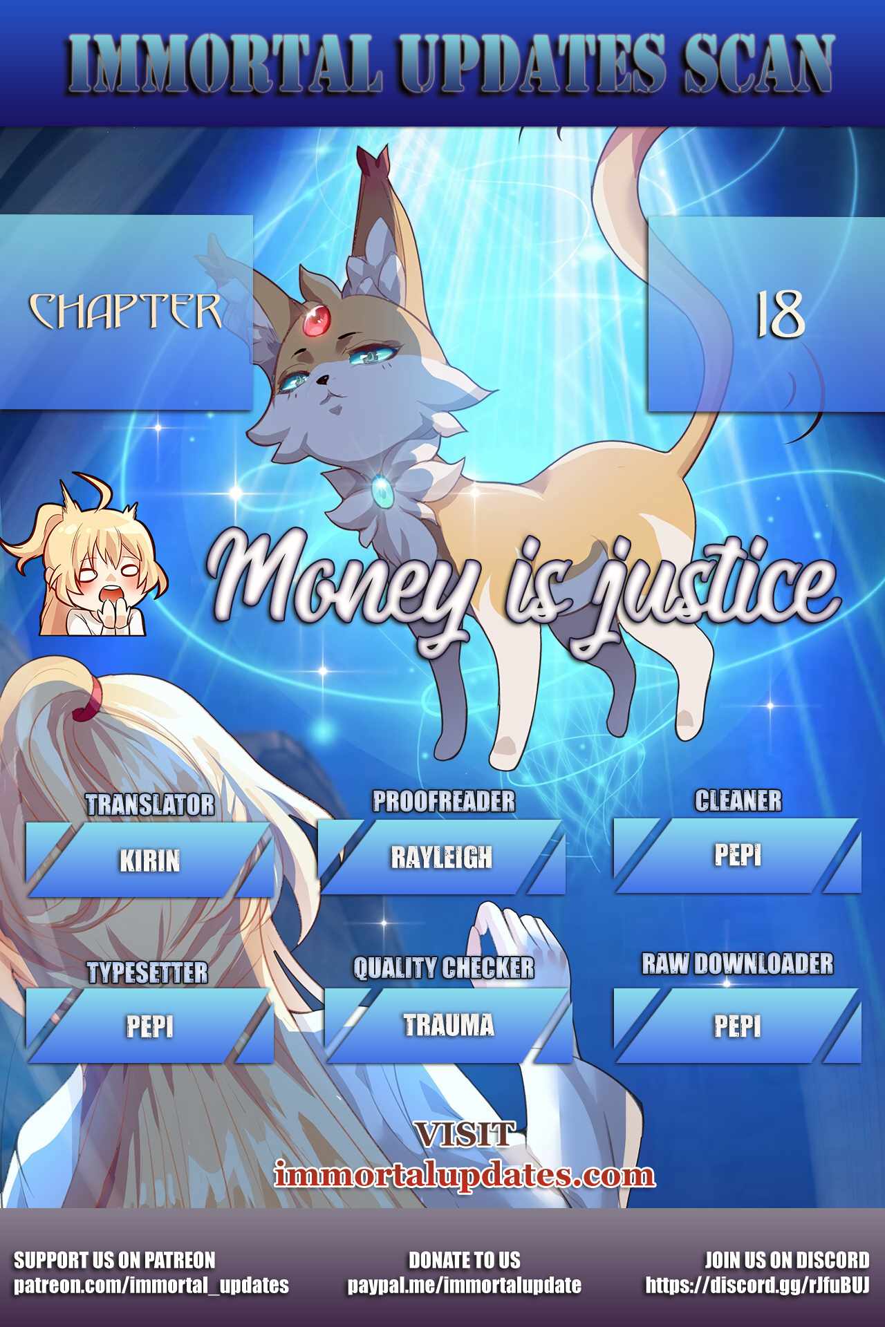 Money Is Justice Chapter 18 - Page 1