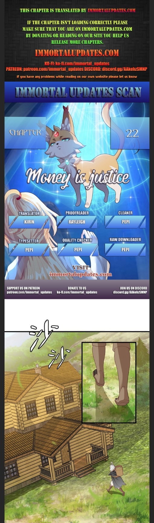 Money Is Justice Chapter 22 - Page 1