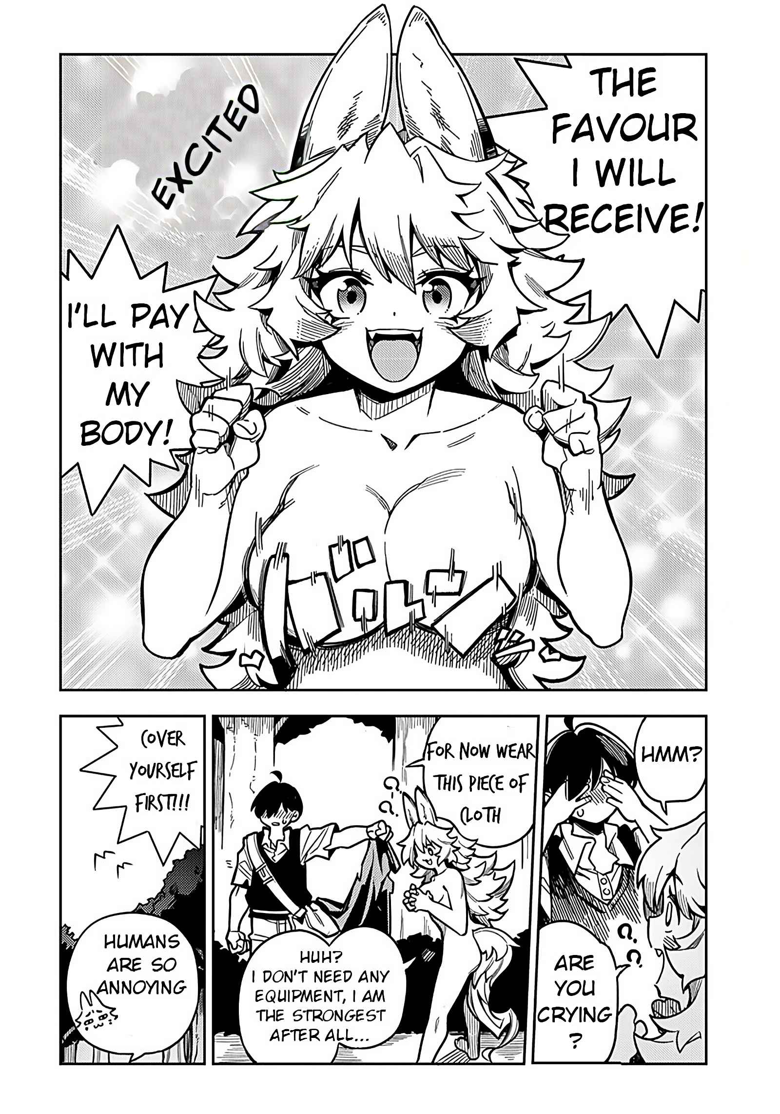 Monmusugo! ~Living in Another World with the Strongest Monster Girls with Translation Skills~ Chapter 1 - Page 45