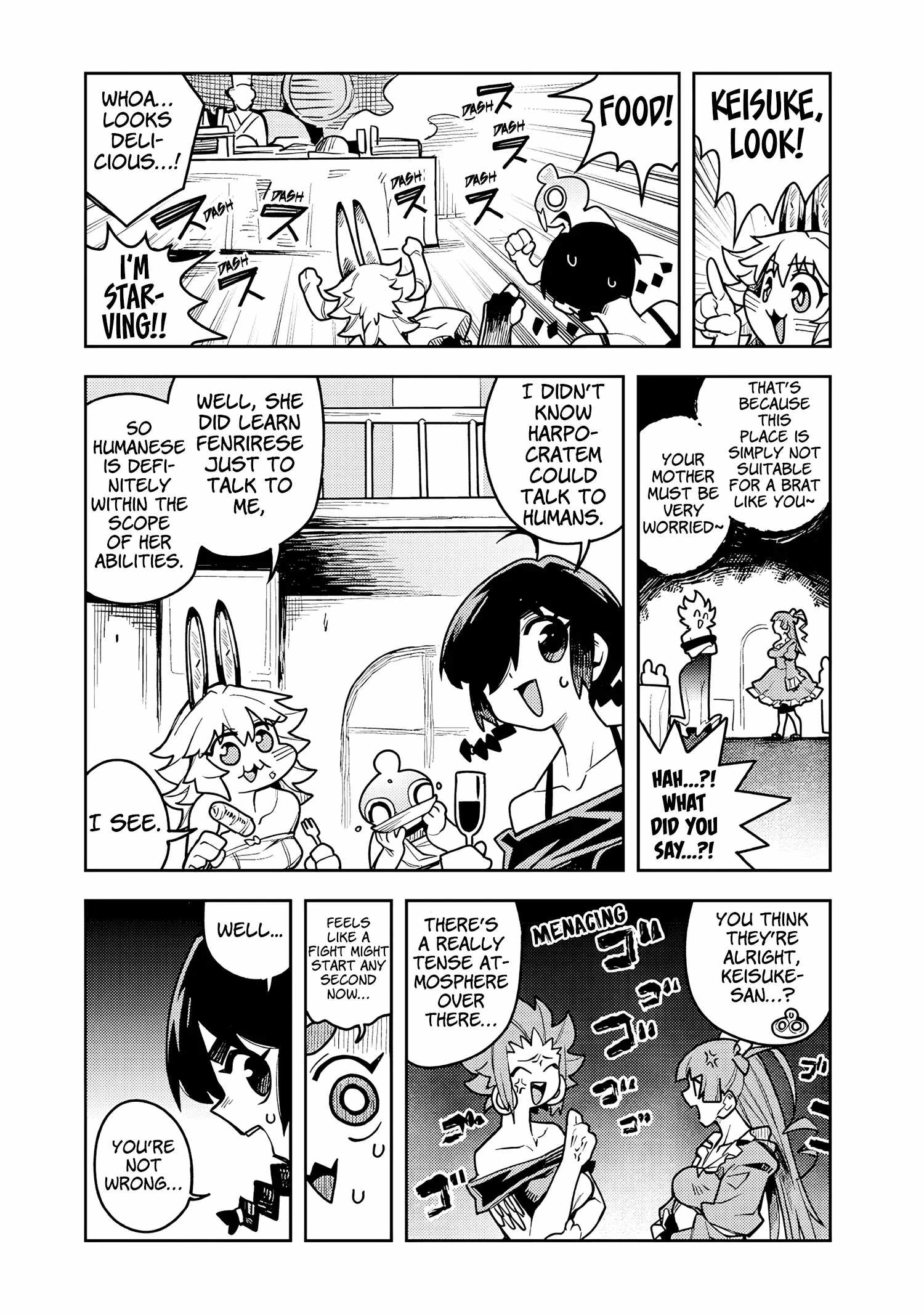 Monmusugo! ~Living in Another World with the Strongest Monster Girls with Translation Skills~ Chapter 11.1 - Page 9