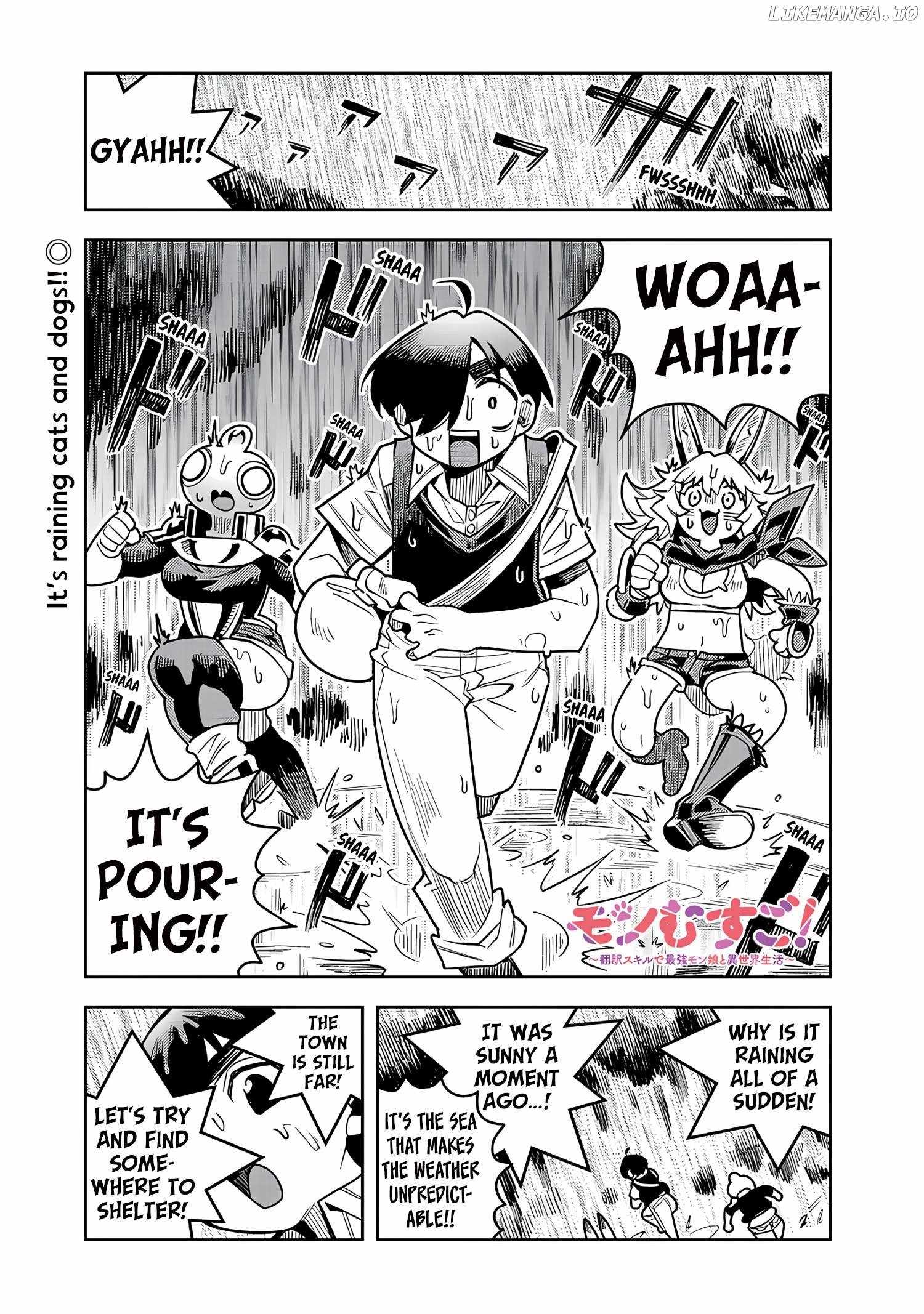 Monmusugo! ~Living in Another World with the Strongest Monster Girls with Translation Skills~ Chapter 12.1 - Page 1