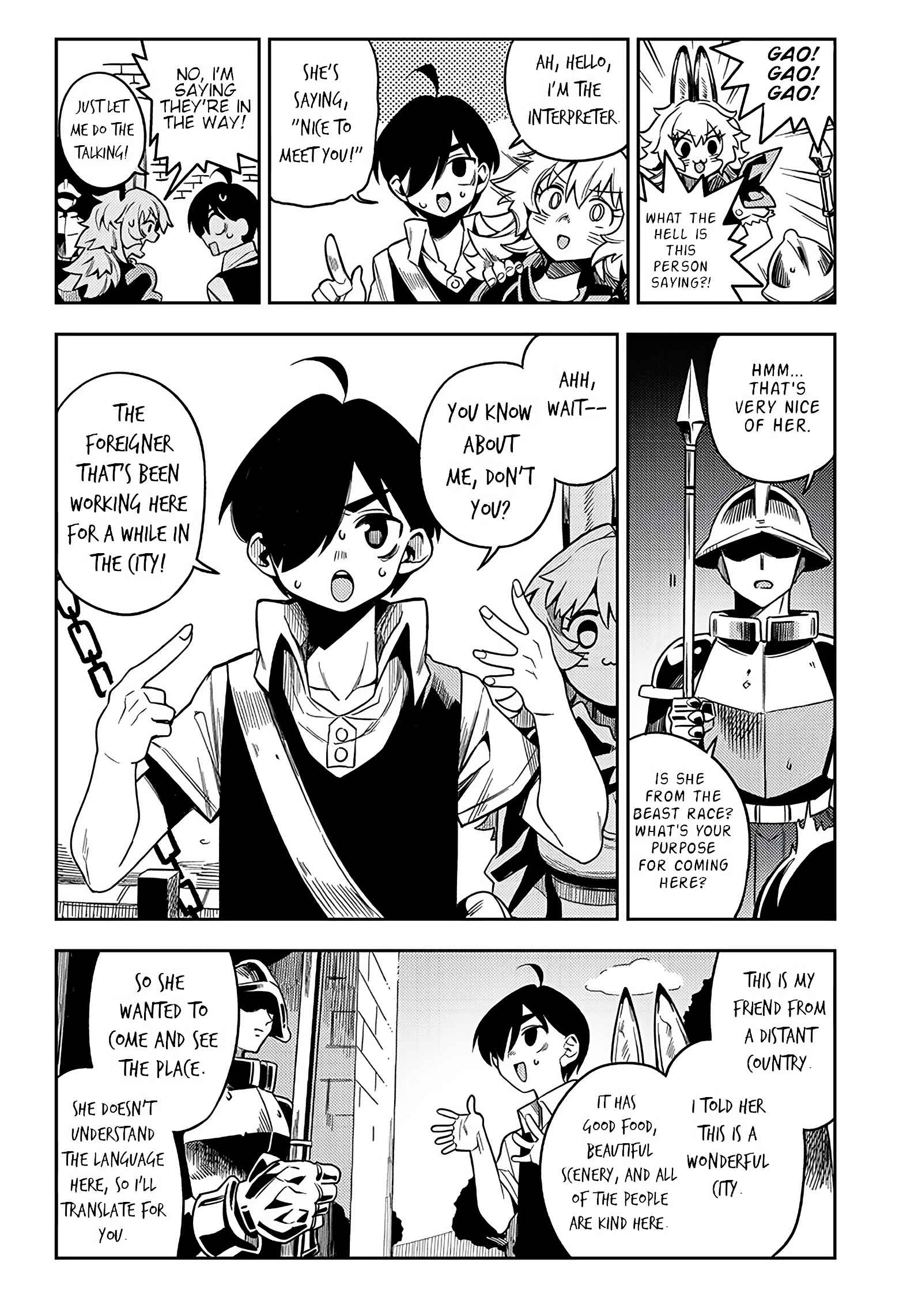 Monmusugo! ~Living in Another World with the Strongest Monster Girls with Translation Skills~ Chapter 2.1 - Page 2