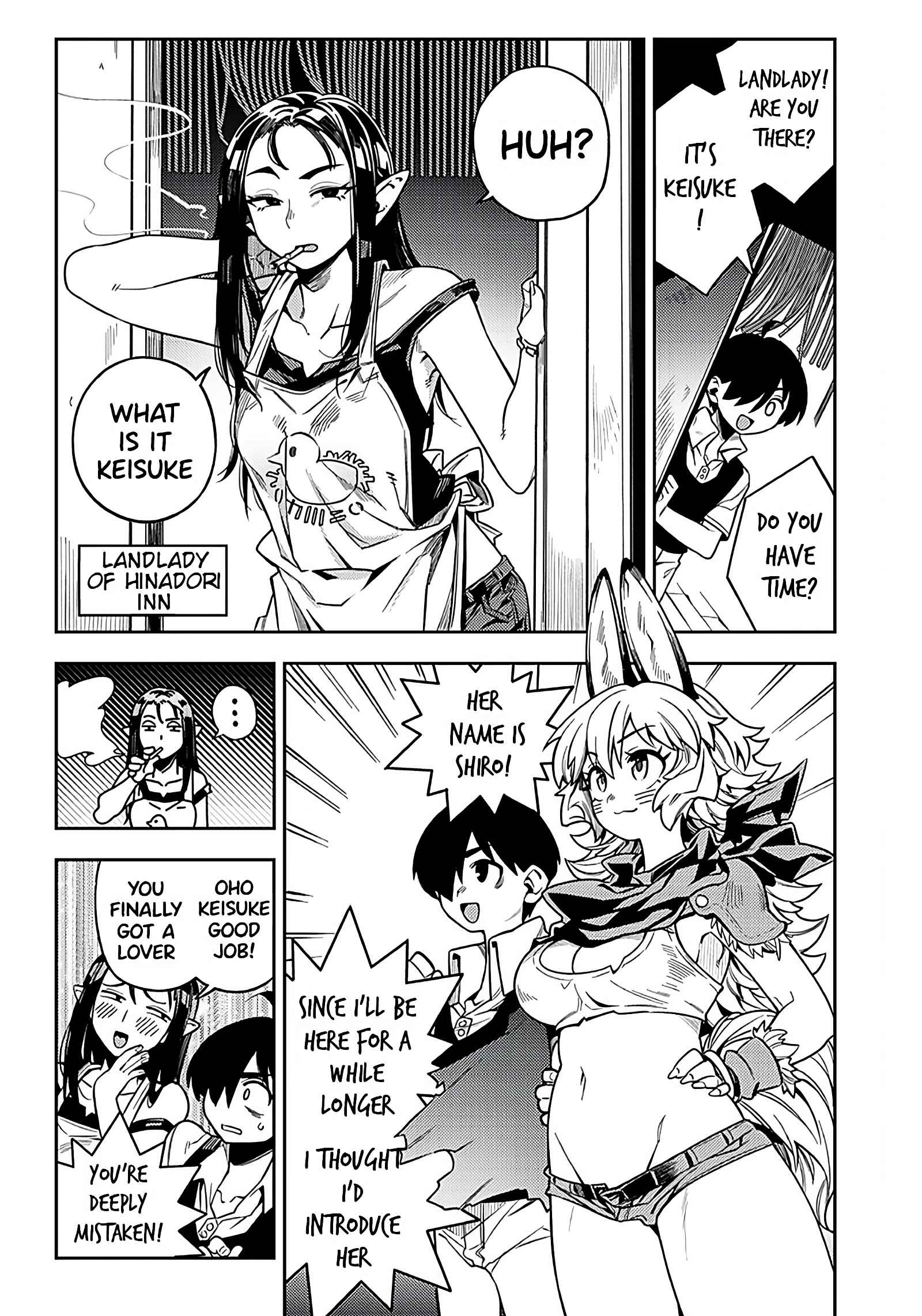 Monmusugo! ~Living in Another World with the Strongest Monster Girls with Translation Skills~ Chapter 2.2 - Page 1