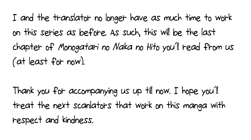 Monogatari no Naka no Hito Chapter 12 - Page 37
