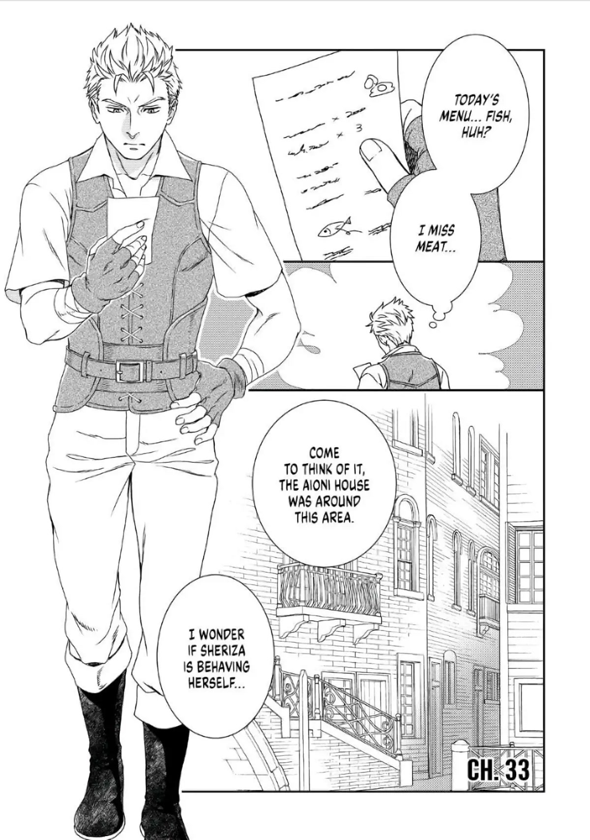 Monogatari no Naka no Hito Chapter 33 - Page 1