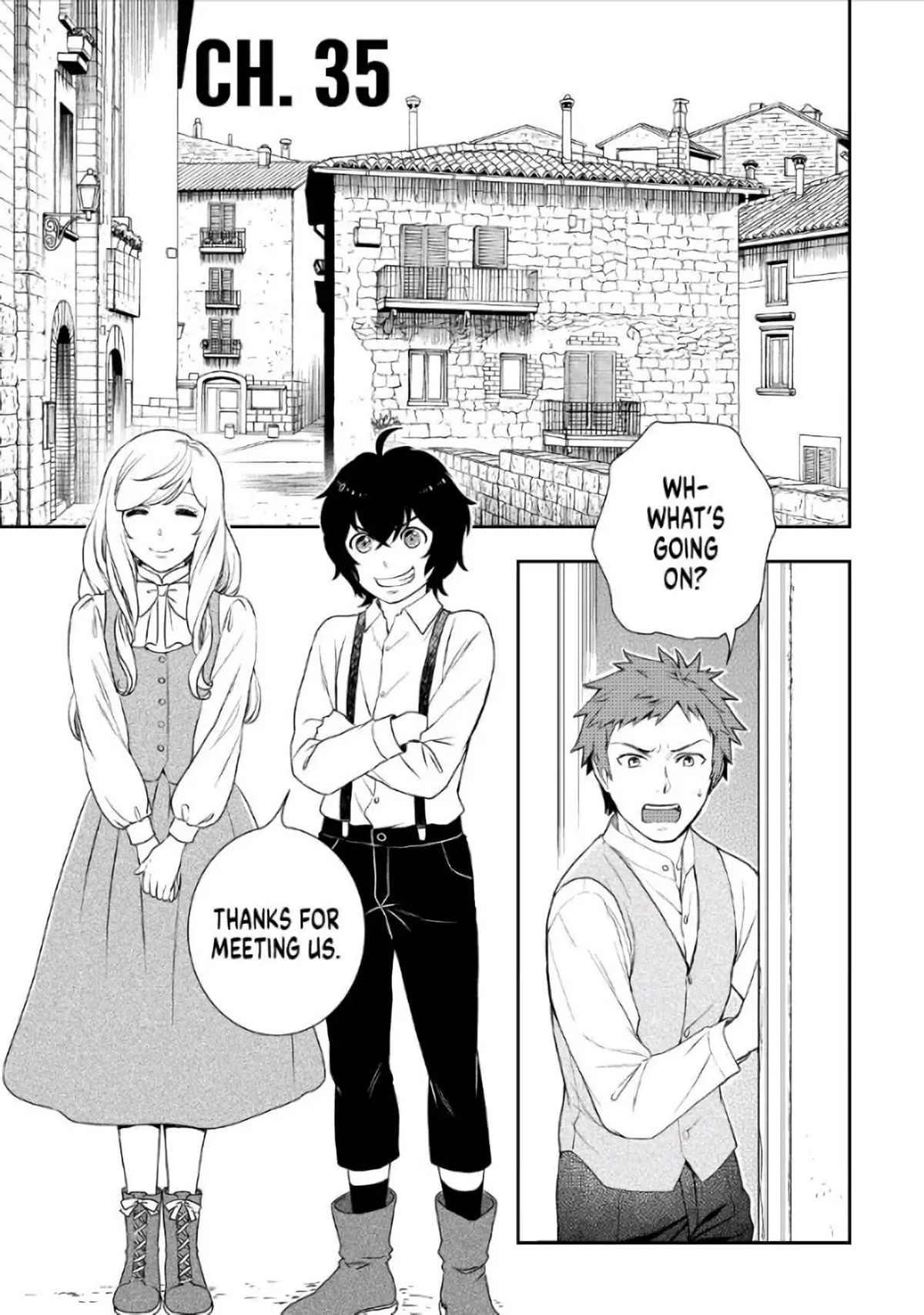 Monogatari no Naka no Hito Chapter 35 - Page 1