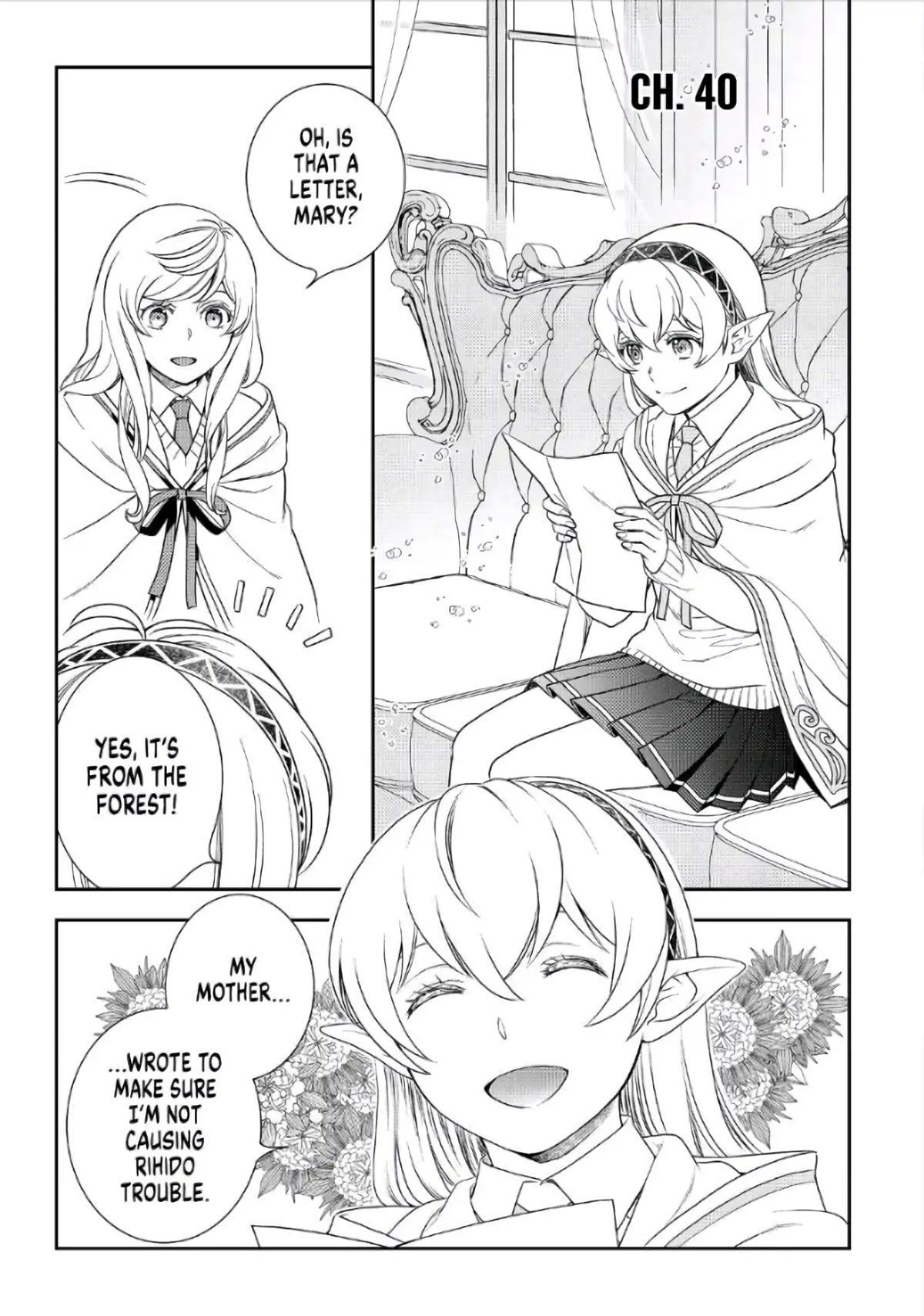Monogatari no Naka no Hito Chapter 40 - Page 1
