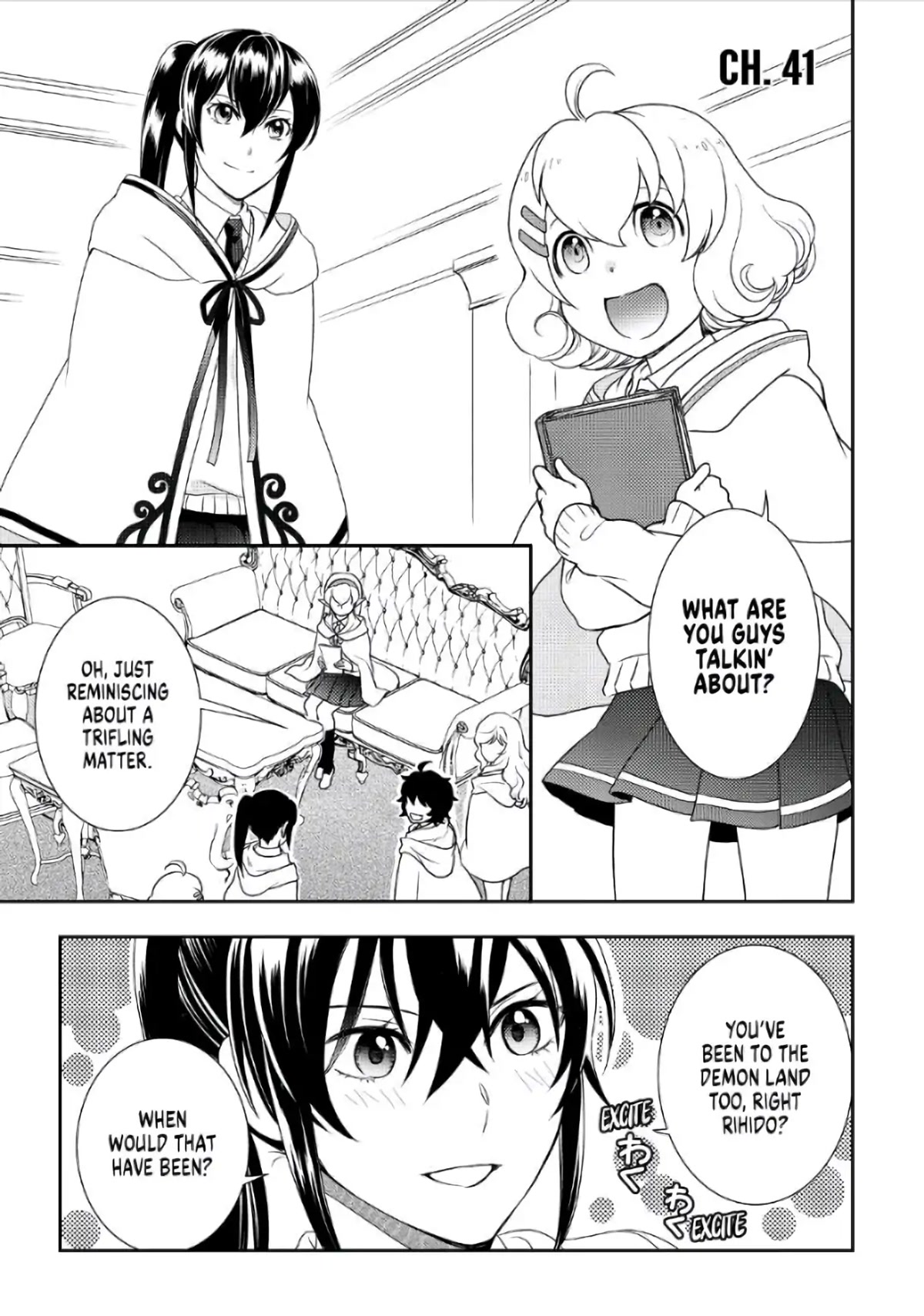 Monogatari no Naka no Hito Chapter 41 - Page 1