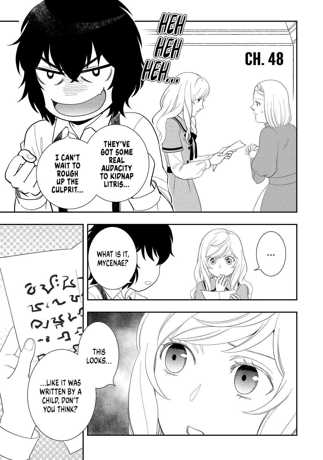 Monogatari no Naka no Hito Chapter 48 - Page 1