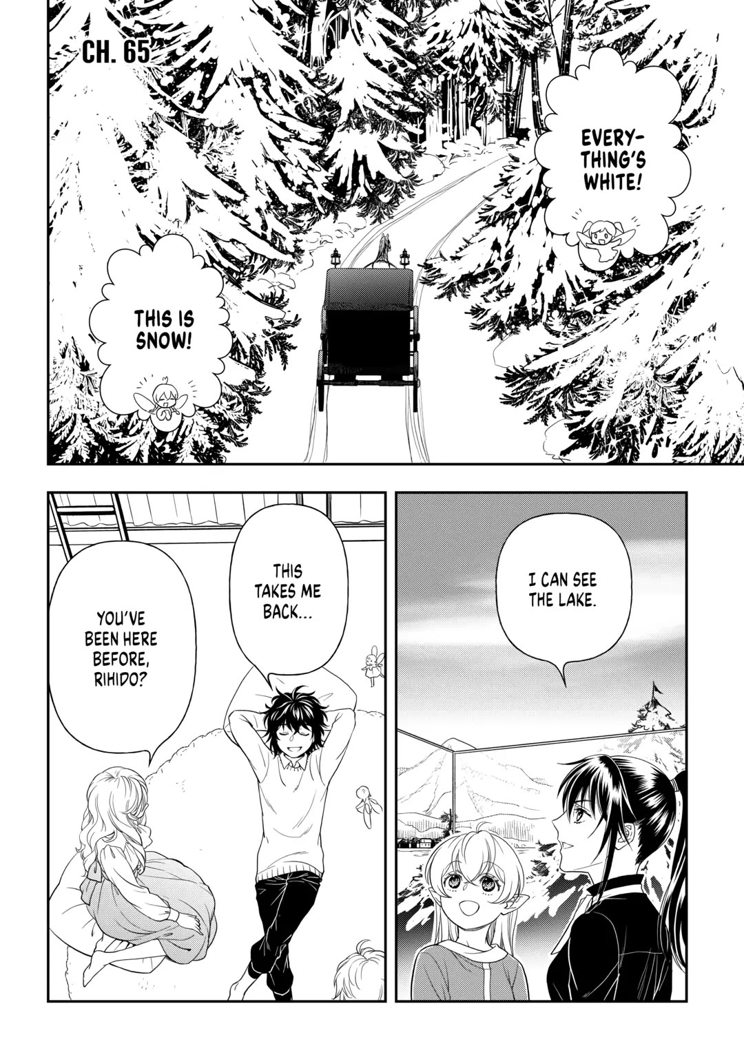 Monogatari no Naka no Hito Chapter 65 - Page 1