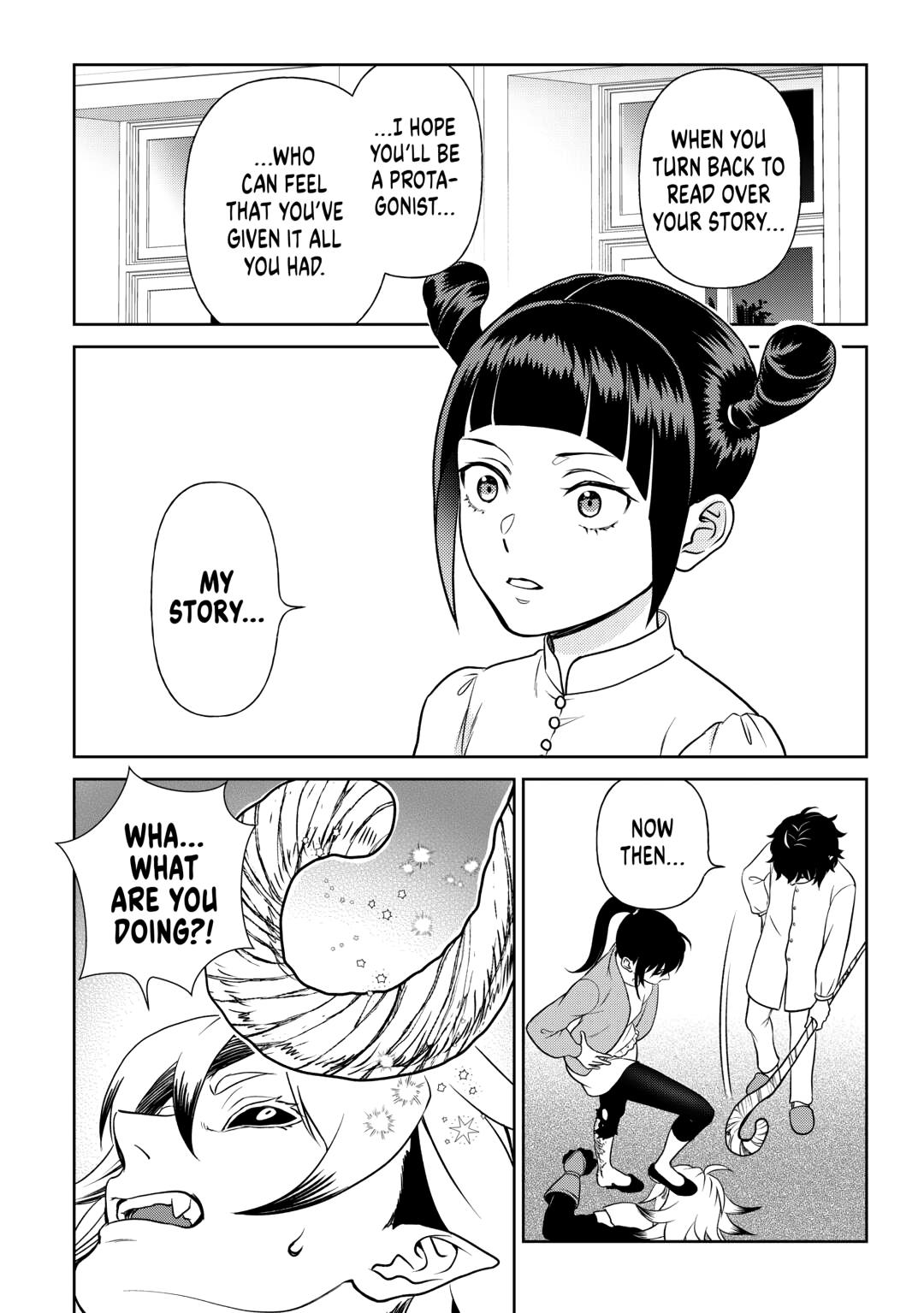 Monogatari no Naka no Hito Chapter 81 - Page 12