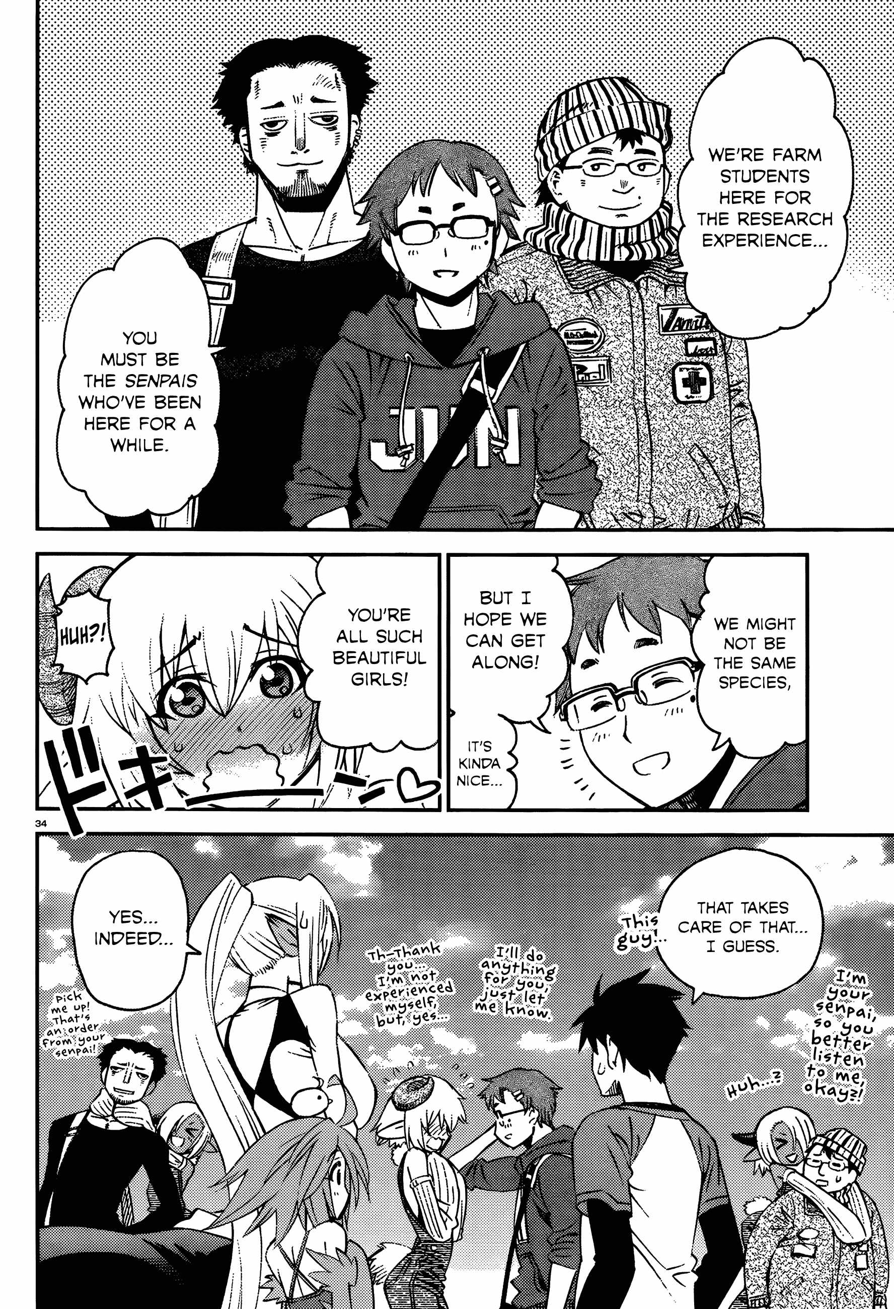Monster Musume no Iru Nichijou Chapter 33 - Page 38