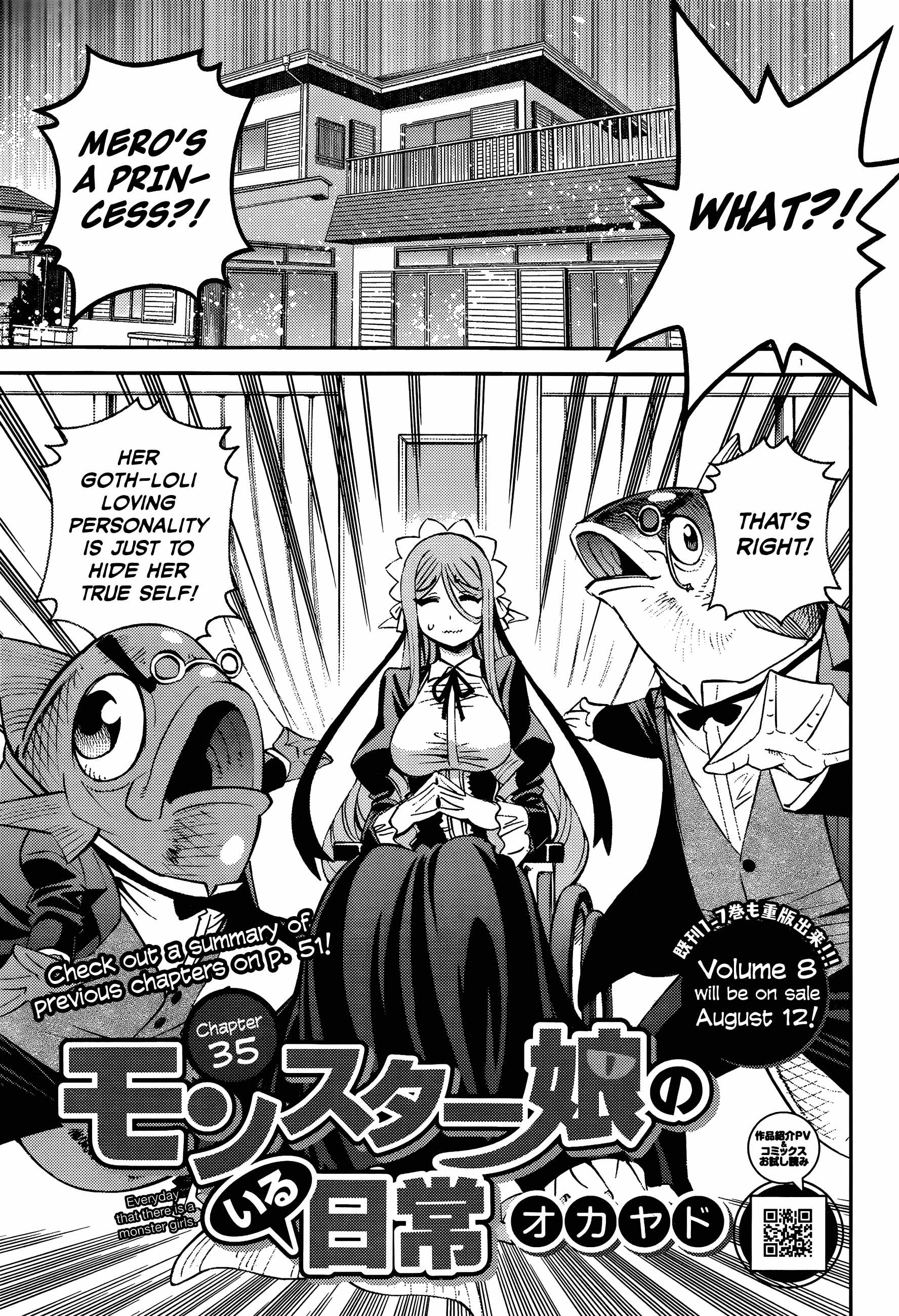 Monster Musume no Iru Nichijou Chapter 35 - Page 1
