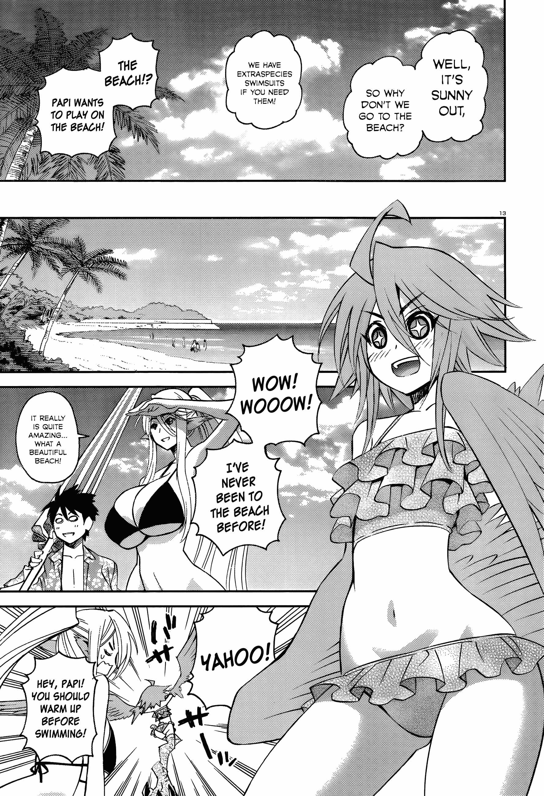 Monster Musume no Iru Nichijou Chapter 35 - Page 13
