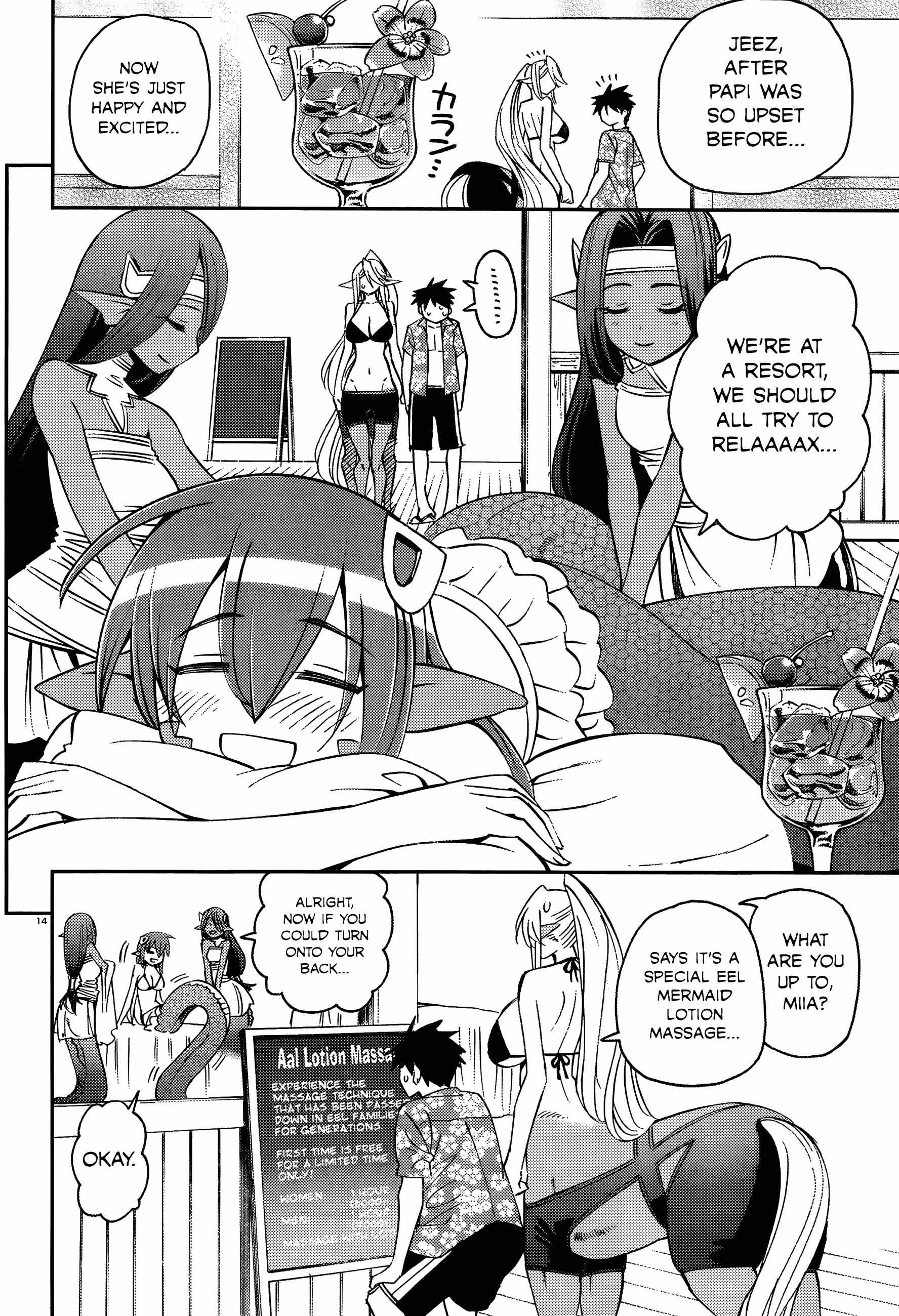 Monster Musume no Iru Nichijou Chapter 35 - Page 14