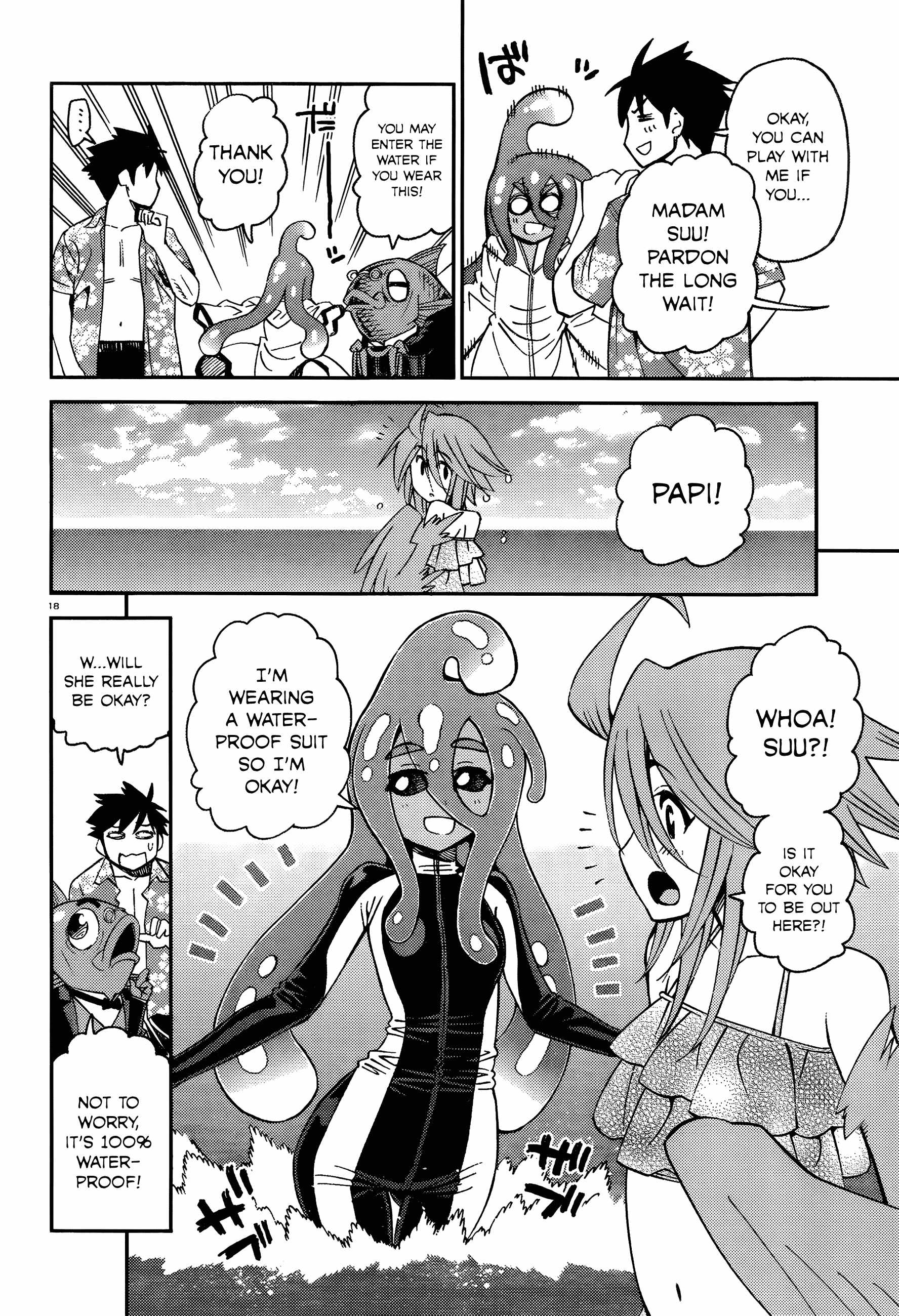 Monster Musume no Iru Nichijou Chapter 35 - Page 18