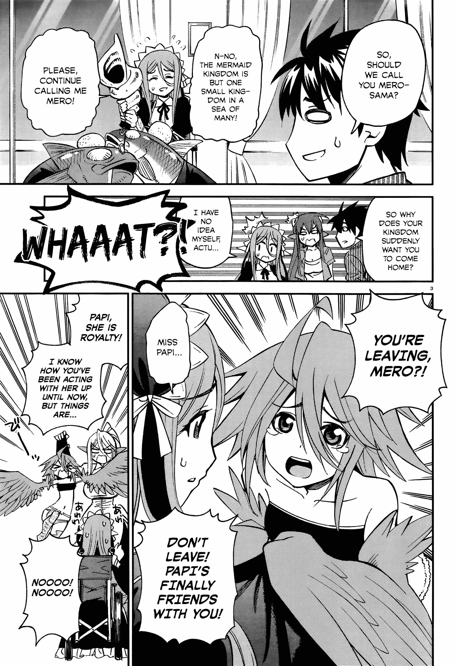 Monster Musume no Iru Nichijou Chapter 35 - Page 3