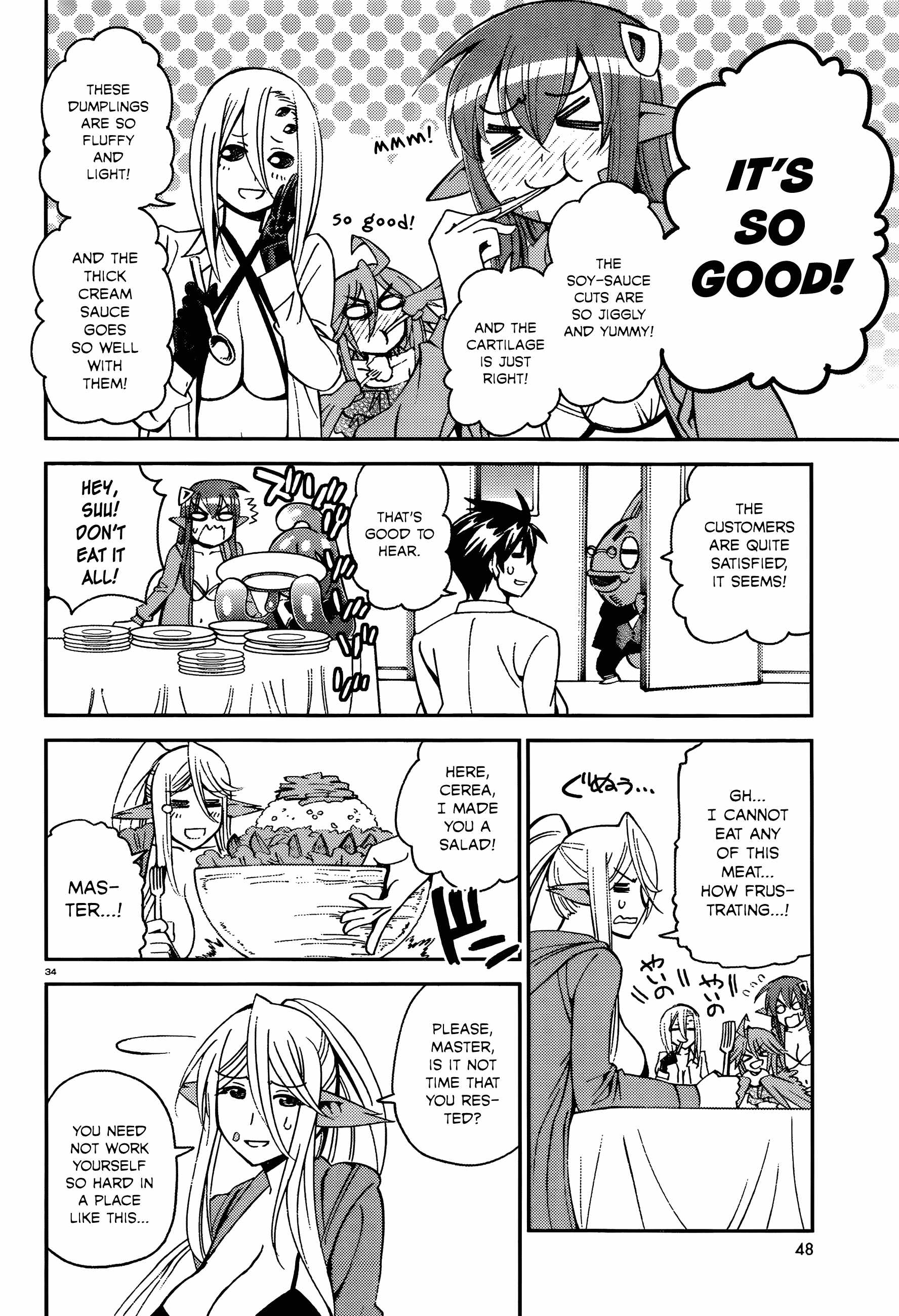 Monster Musume no Iru Nichijou Chapter 35 - Page 34
