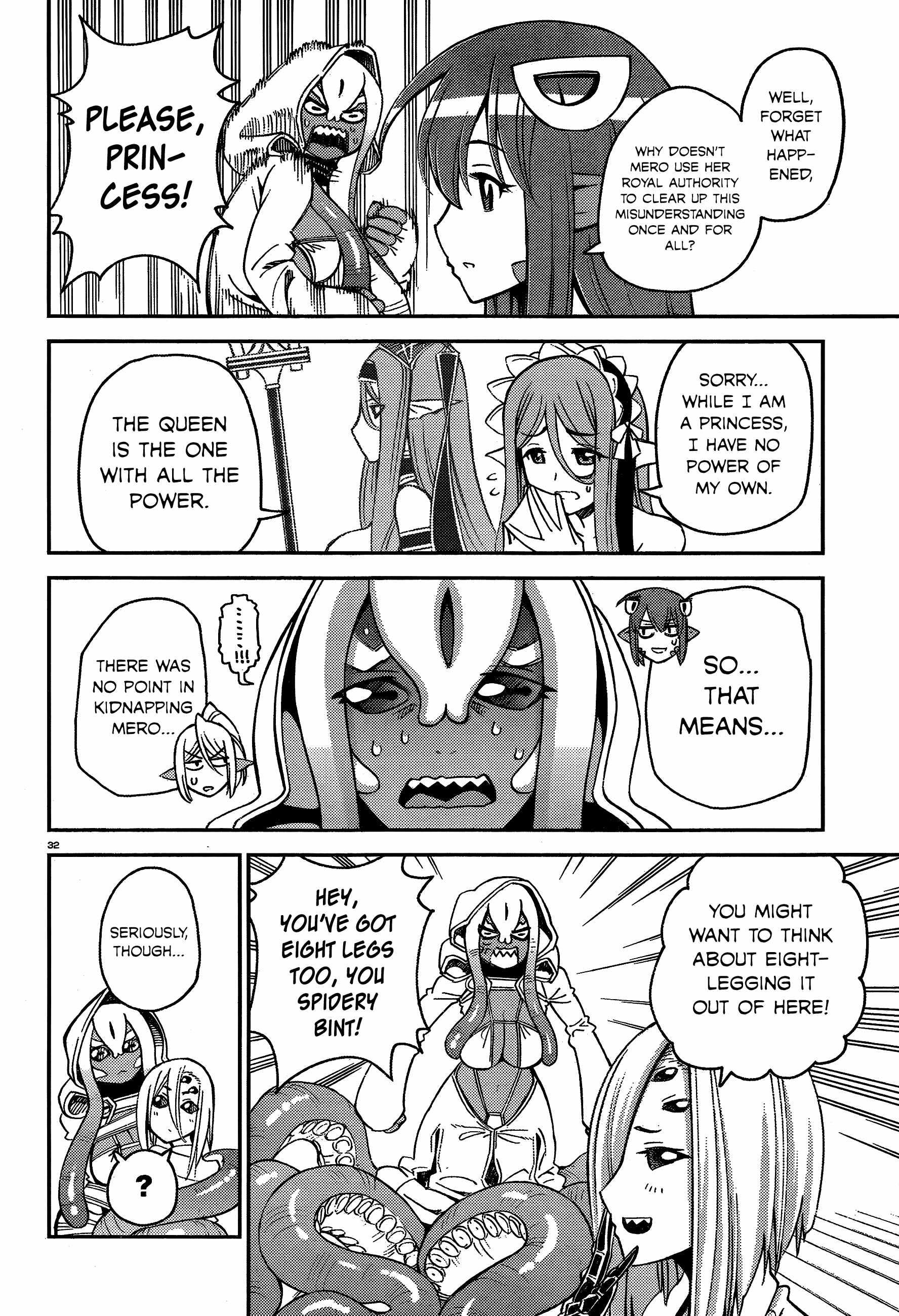 Monster Musume no Iru Nichijou Chapter 36 - Page 32